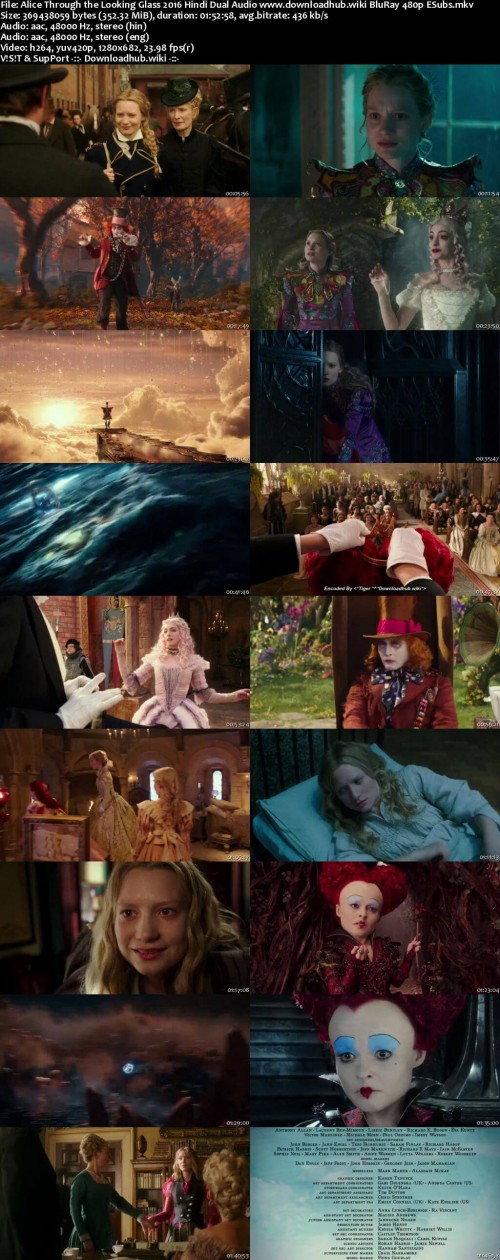 Alice Through the Looking Glass (English) 720p