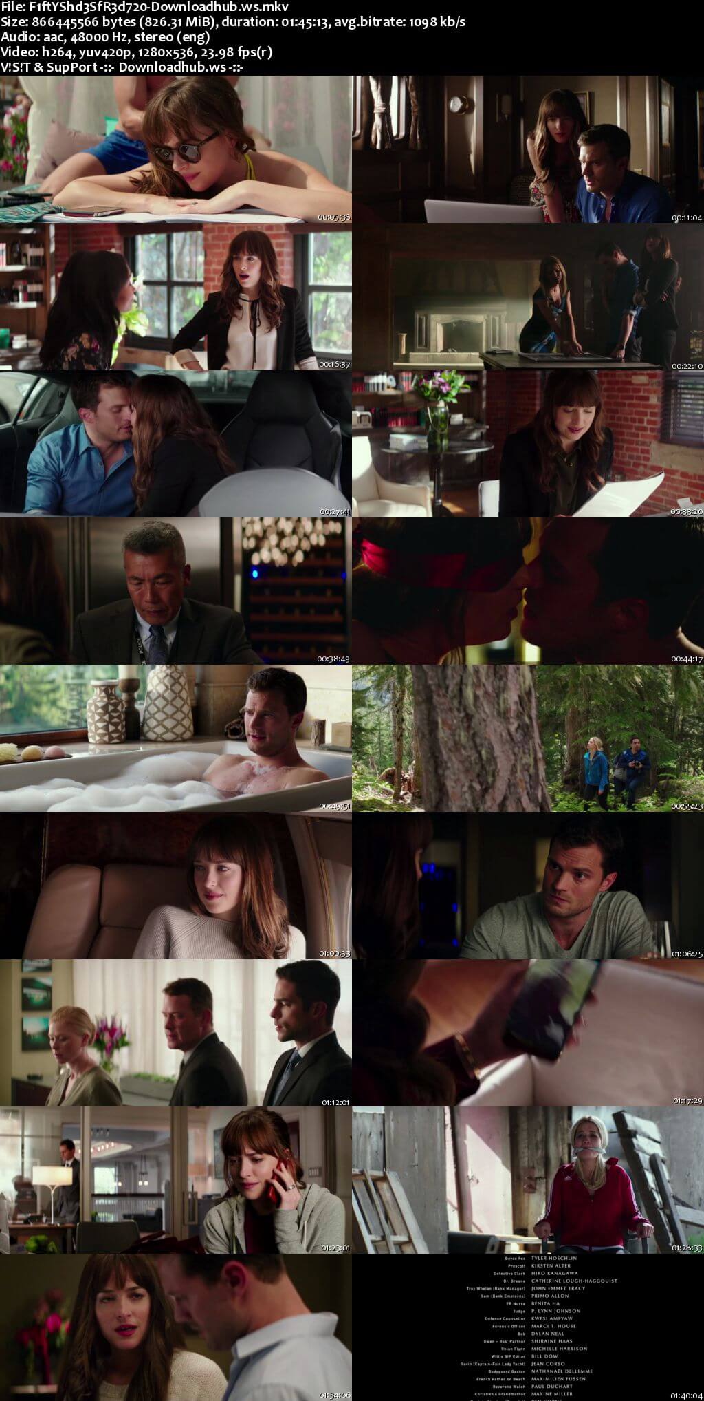 Fifty Shades Freed 2018 English 720p WEBRip 800MB