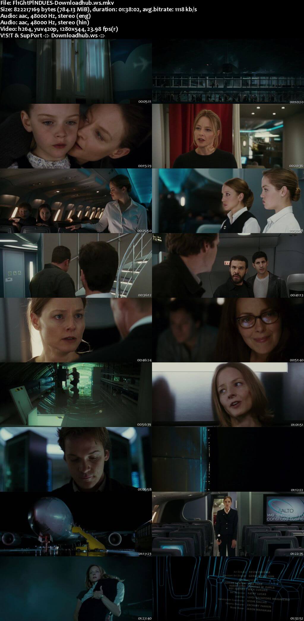 Flightplan 2005 Hindi Dual Audio 720p BluRay Free Download