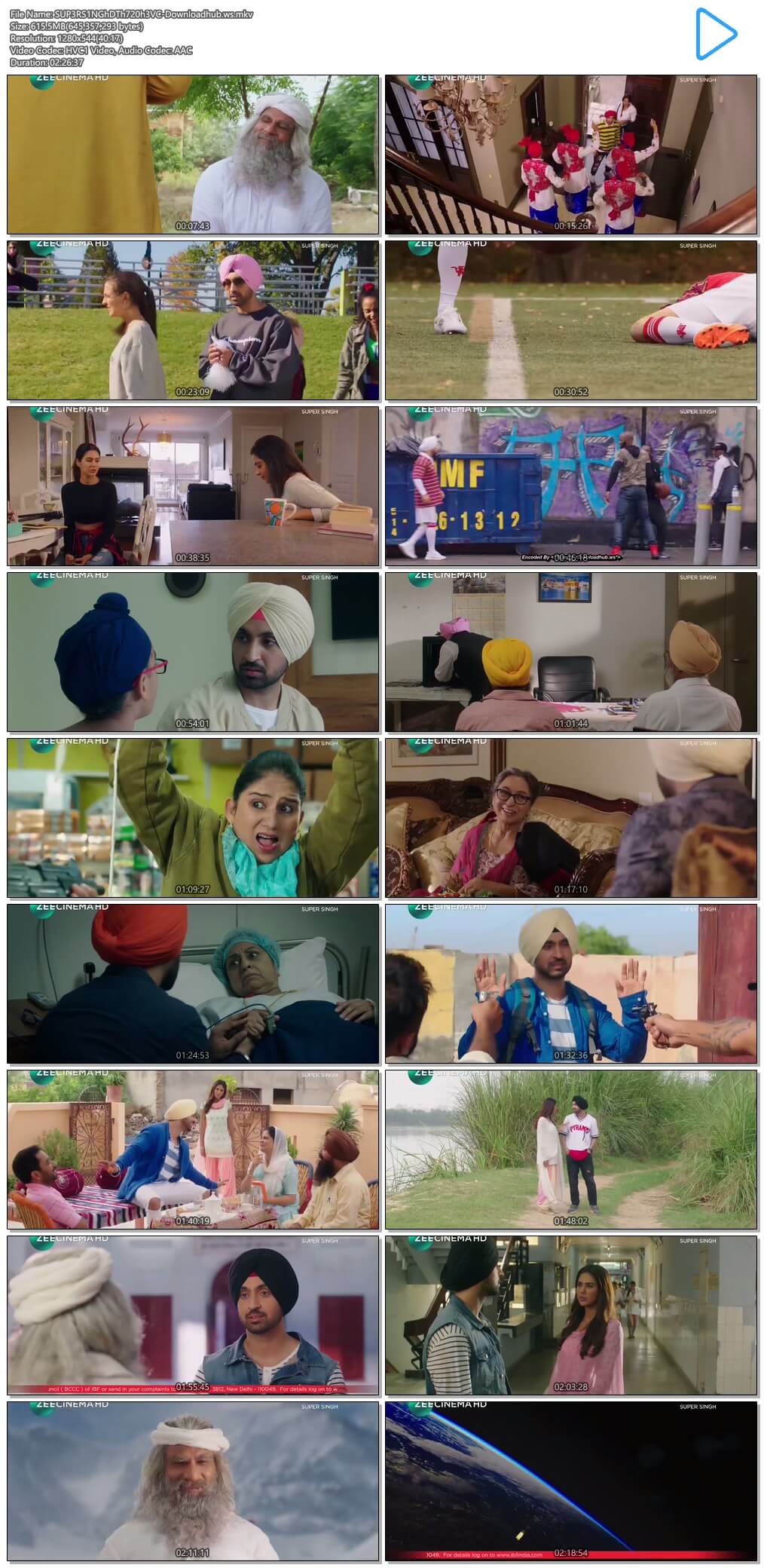 Super Singh 2017 Hindi 720p HEVC DTHRip
