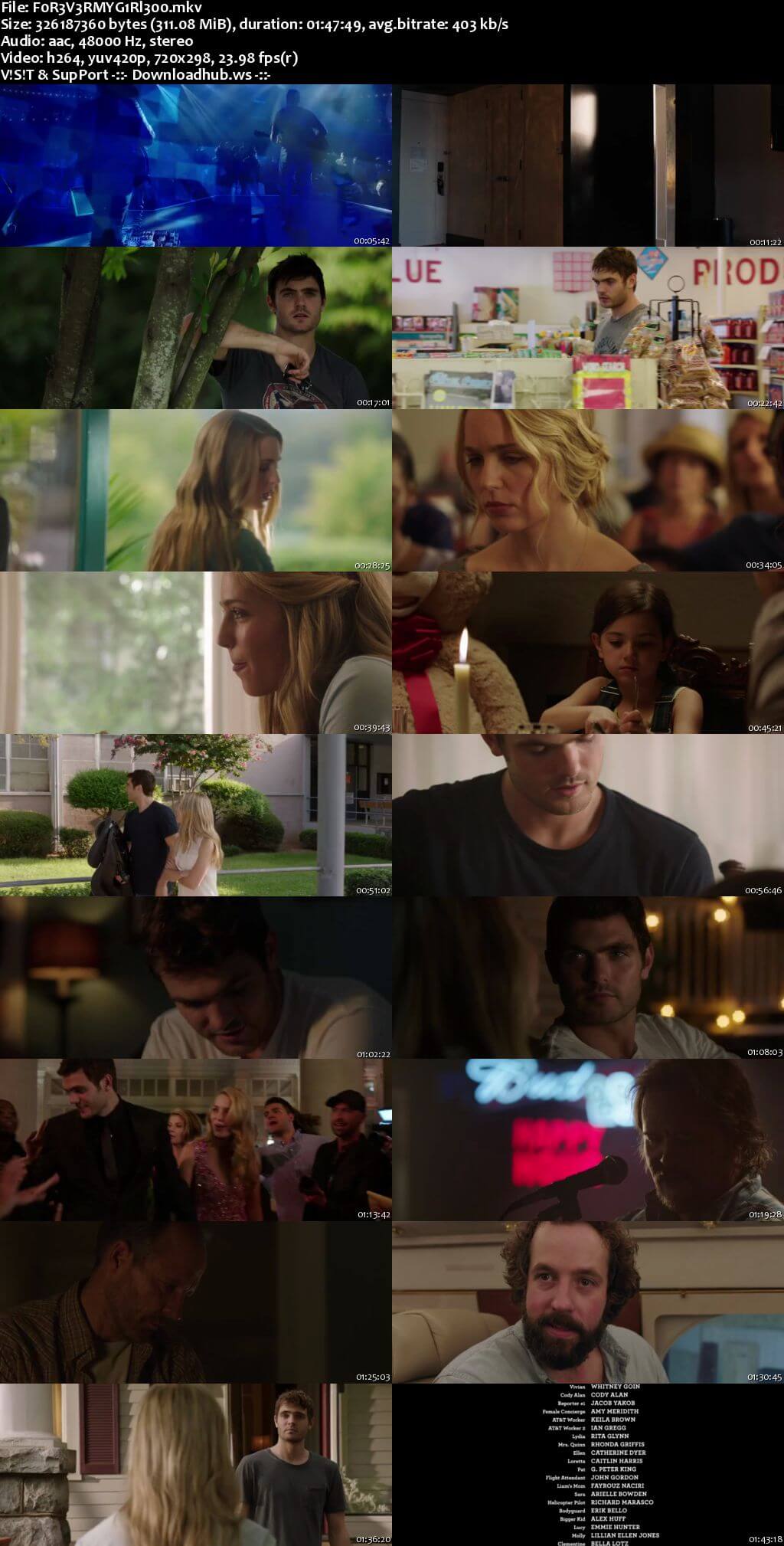 Forever My Girl 2018 English 480p Web-DL