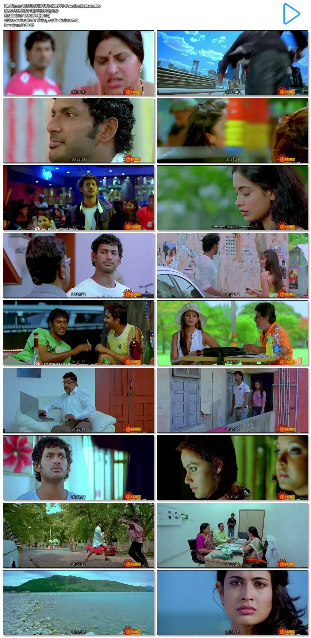 Theeradha Vilaiyattu Pillai 2010 UNCUT Hindi Dual Audio 720p HEVC HDRip Download