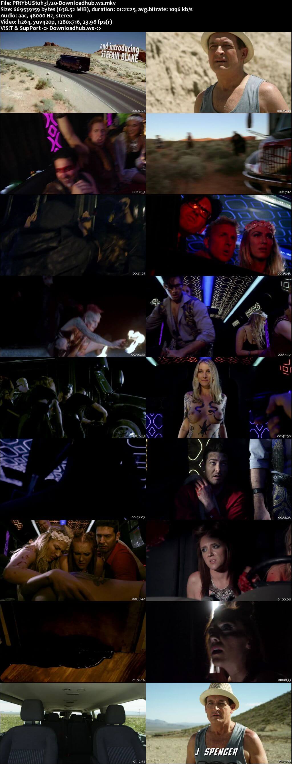 Party Bus to Hell 2017 English 720p Web-DL 600MB