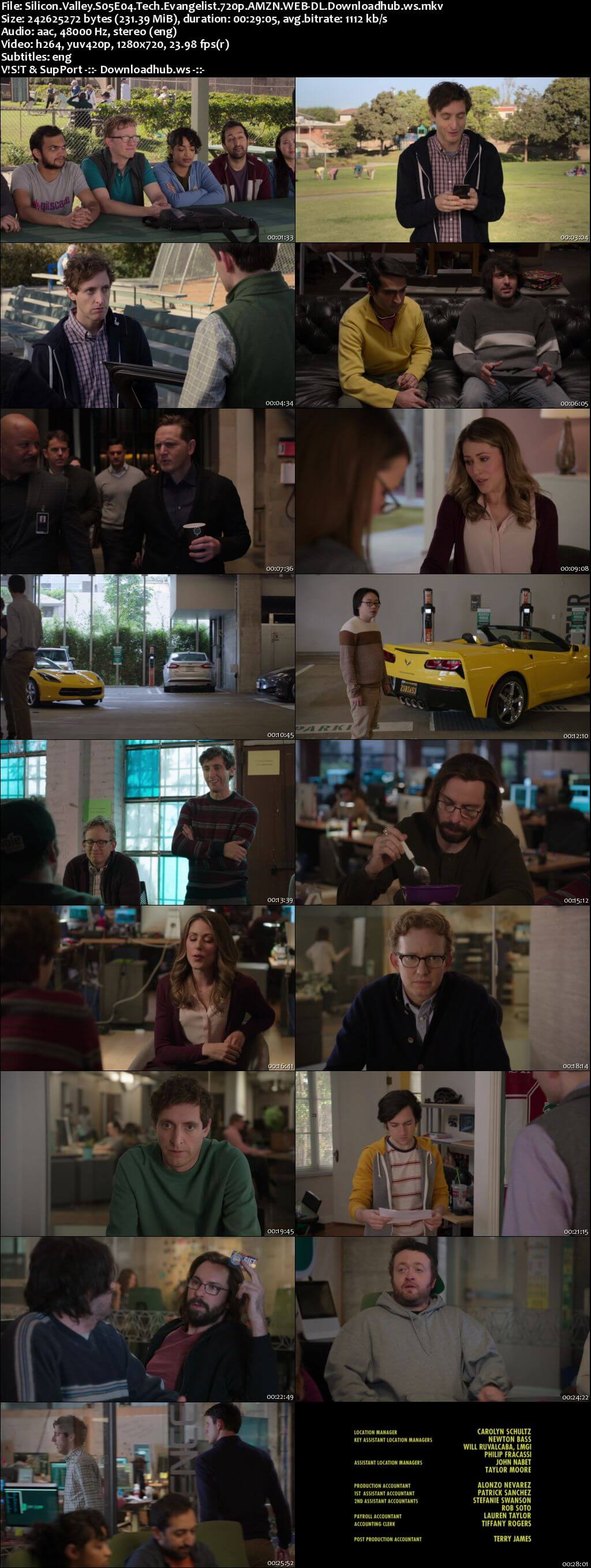 Silicon Valley S05E04 230MB WEBRip 720p x264