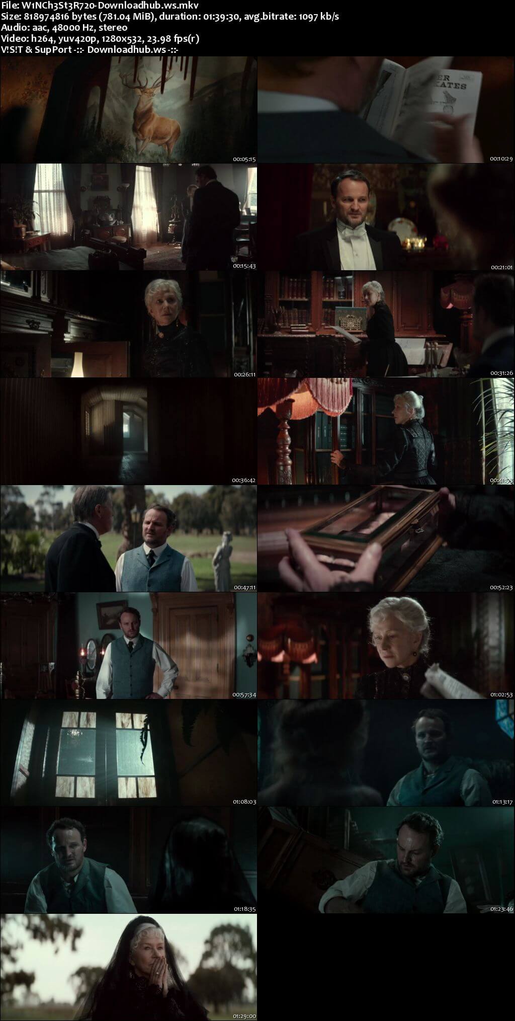 Winchester 2018 English 720p Web-DL 750MB ESubs