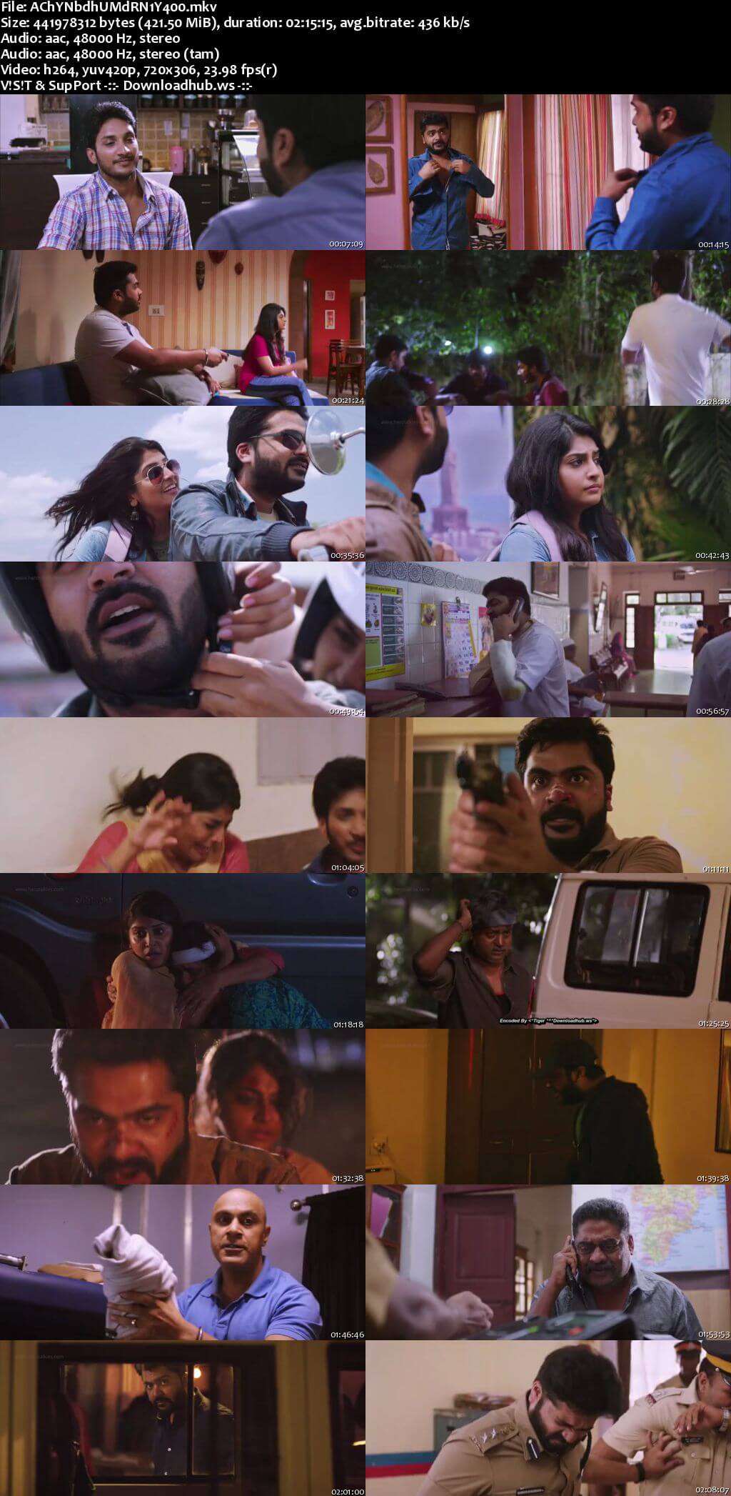 Achcham Yenbadhu Madamaiyada 2016 UNCUT Hindi Dual Audio 480p HDRip Free Download