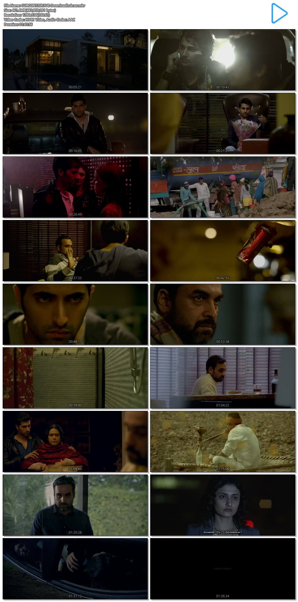 Gurgaon 2017 Hindi 720p HEVC HDRip