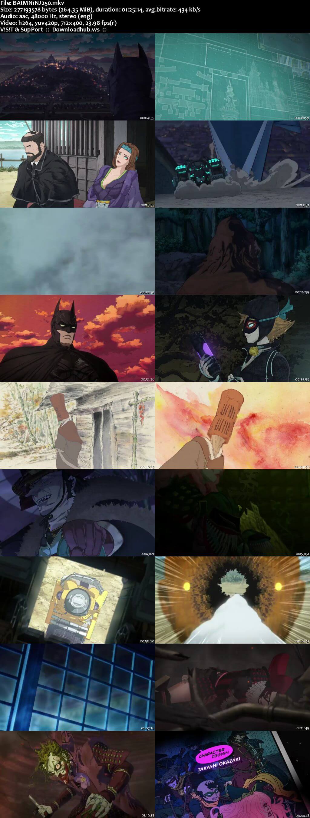 Batman Ninja 2018 English 480p Web-DL ESubs