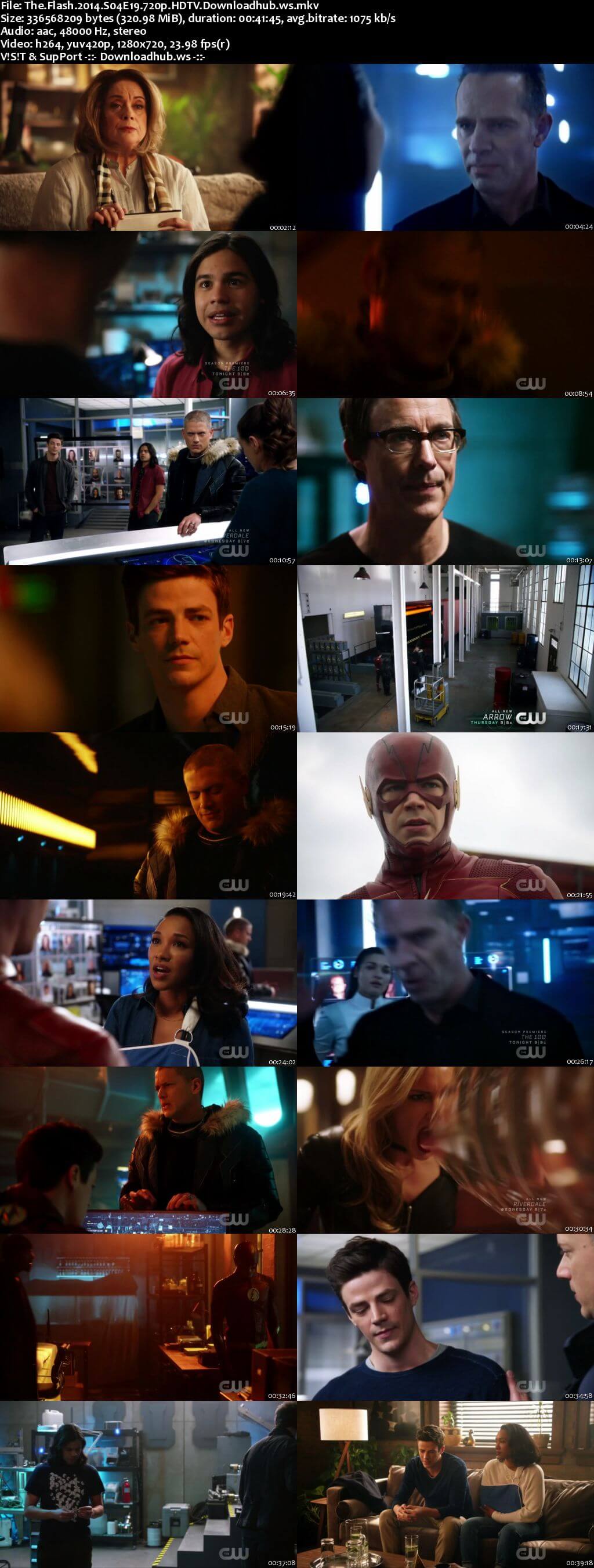 The Flash S04E19 300MB HDTV 720p x264
