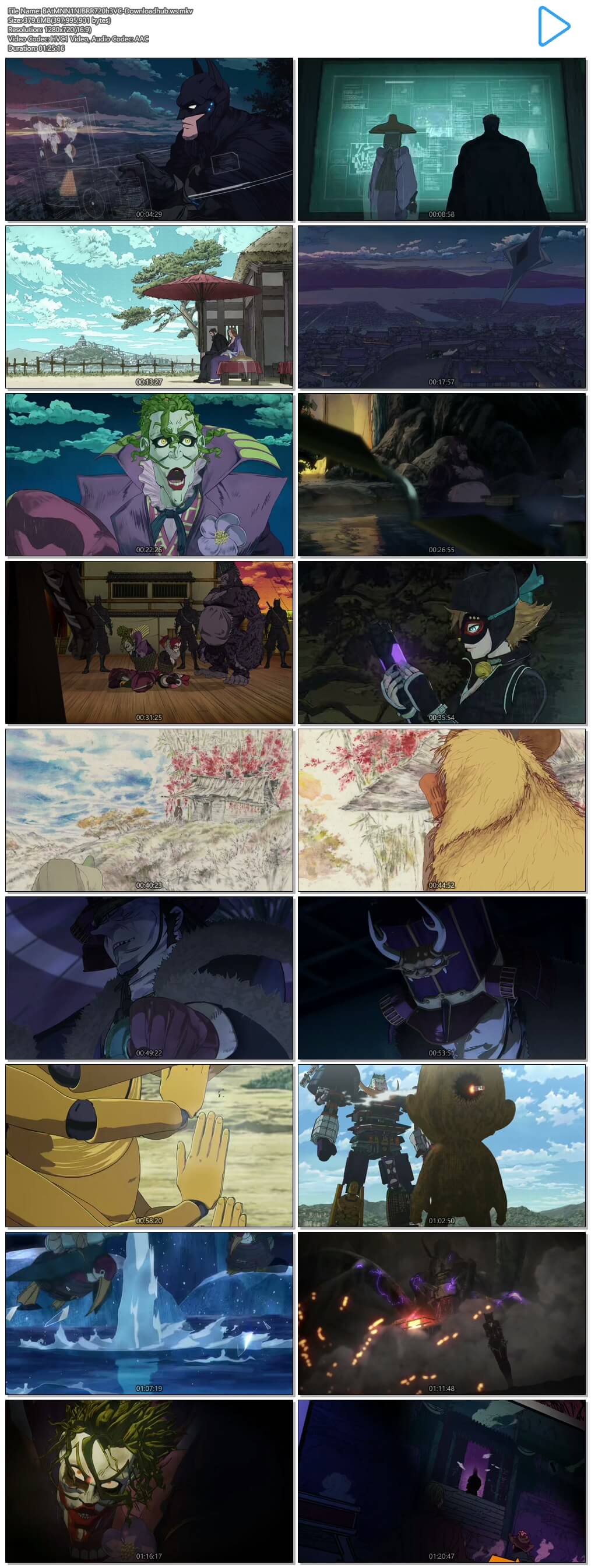 Batman Ninja 2018 English 720p HEVC BRRip ESubs