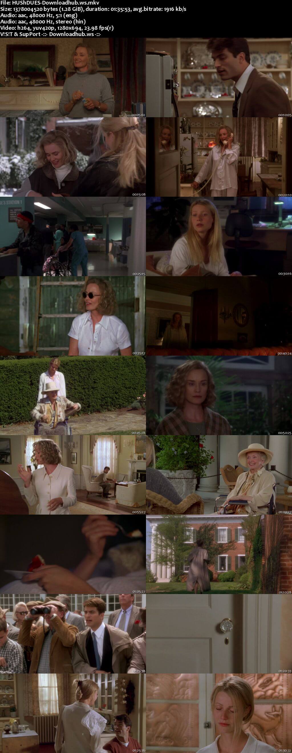 Hush 1998 Hindi Dual Audio 720p BluRay Free Download