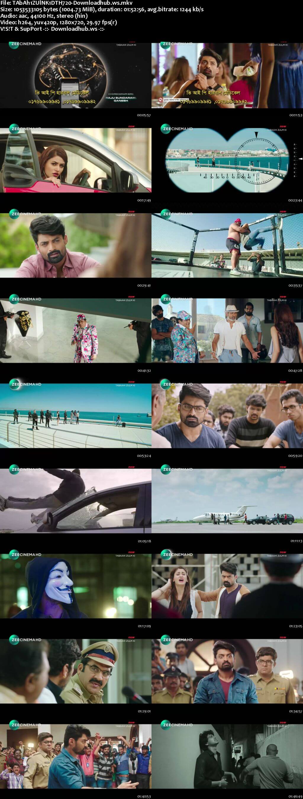 Tabahi Zulm Ki 2018 Hindi Dubbed 720p DTHRip
