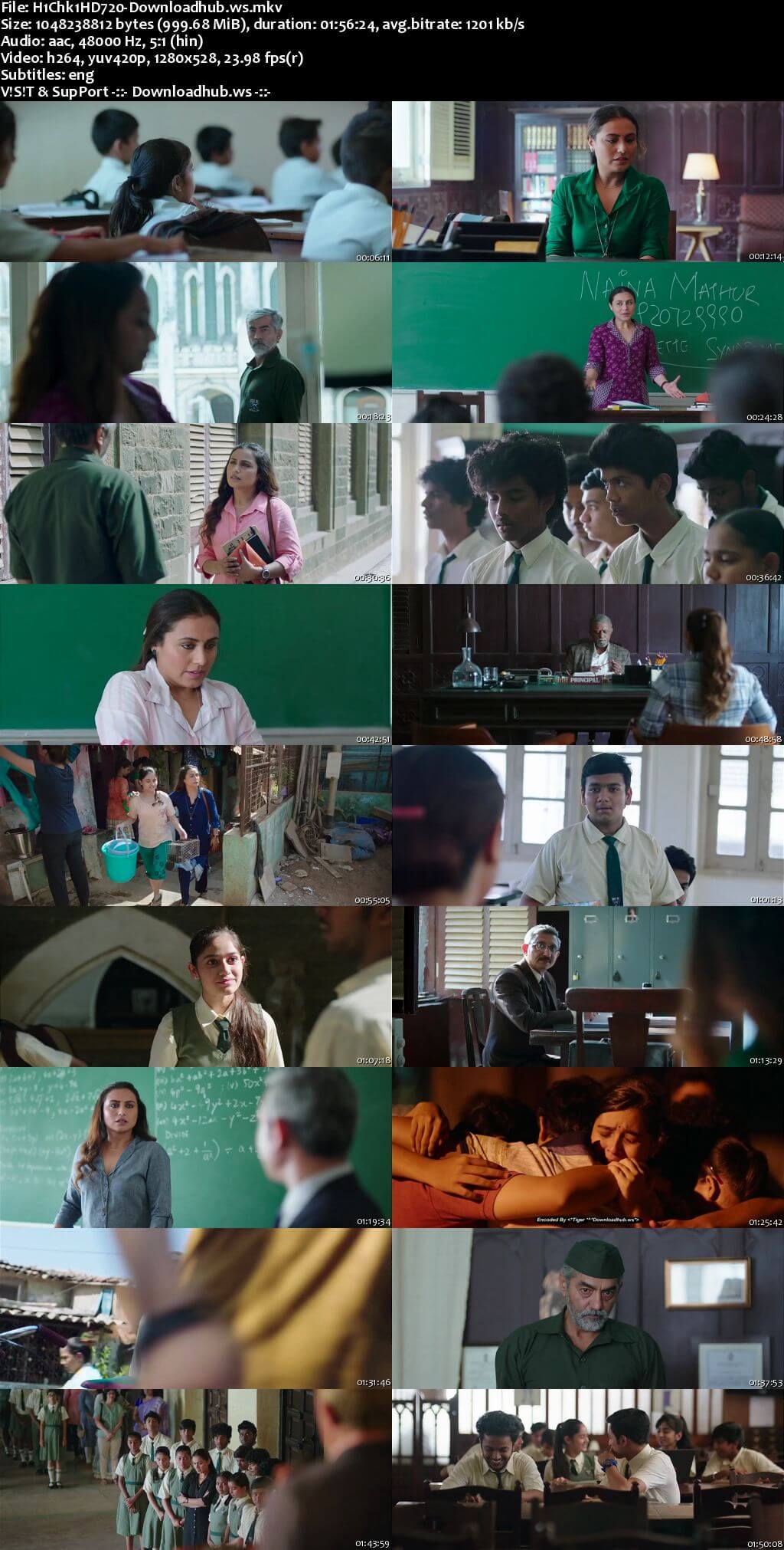 Hichki 2018 Hindi 720p HDRip ESubs