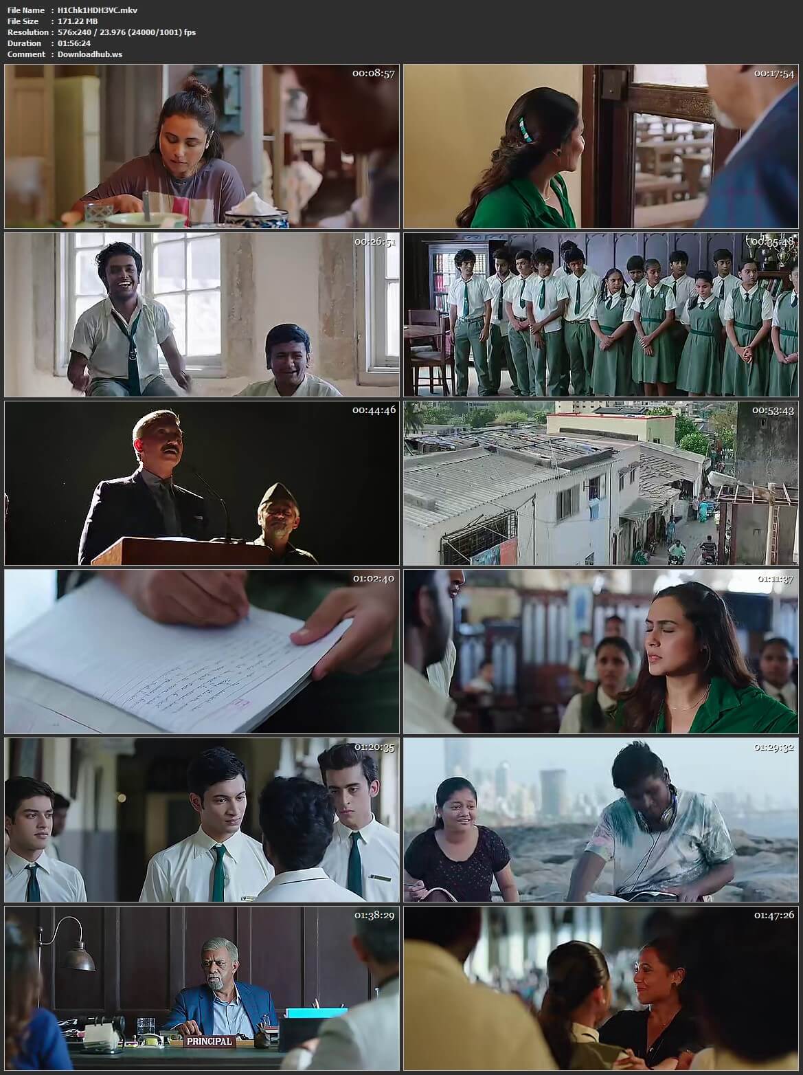 Hichki 2018 Hindi HEVC Mobile HDRip ESubs