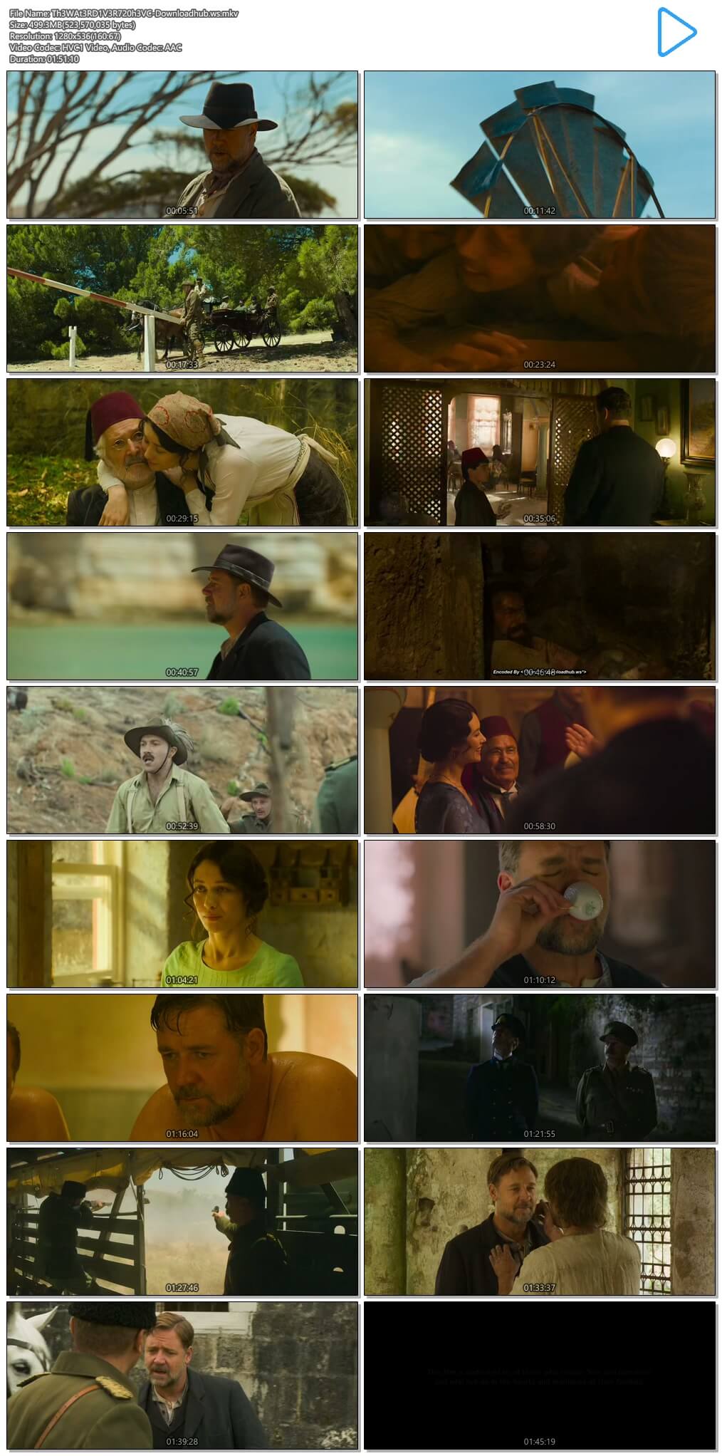 The Water Diviner 2014 Hindi Dual Audio 720p HEVC BluRay Free Download