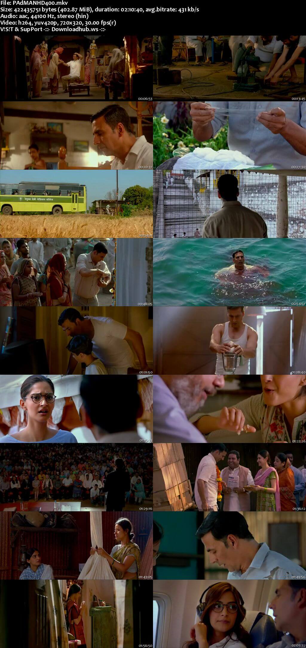 Padman 2018 Hindi 480p HDRip Padman 2018 Hindi 480p HDRip