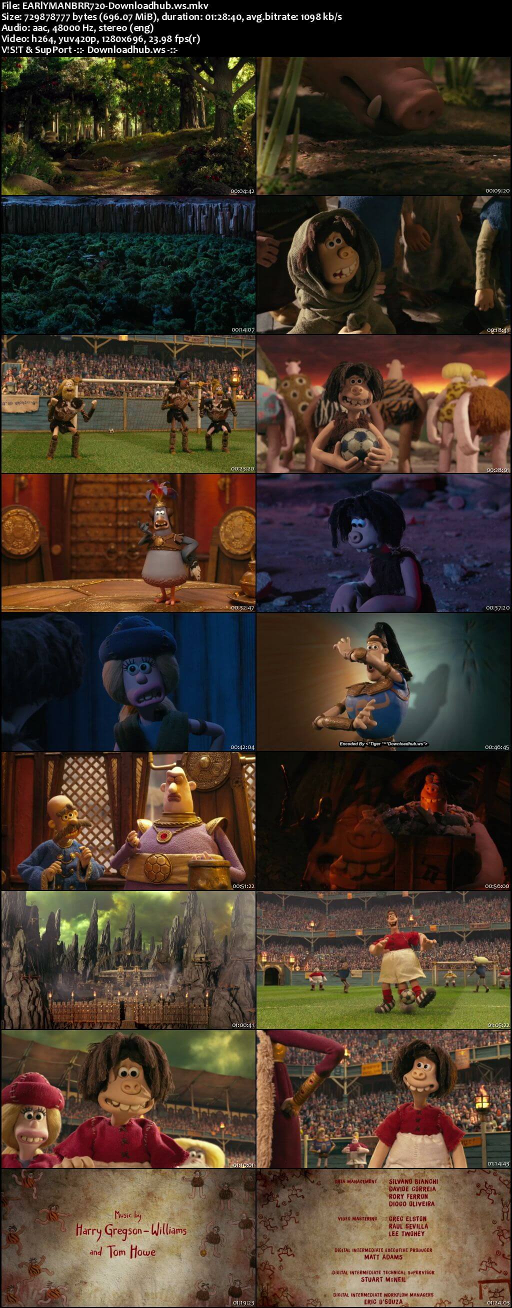 Early Man 2018 English 720p BRRip 700MB ESubs