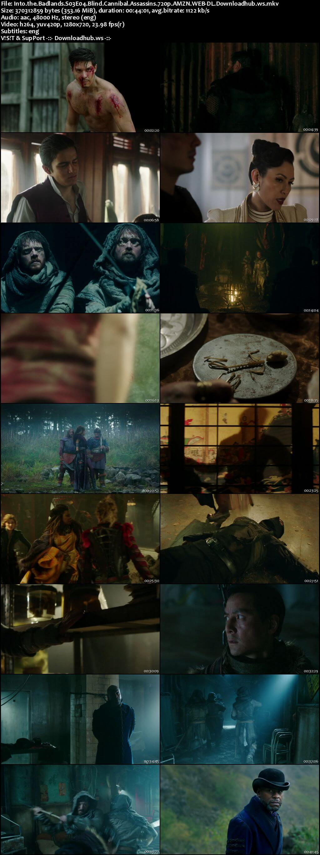 Into the Badlands S03E04 350MB WEB-DL 720p x264 ESubs