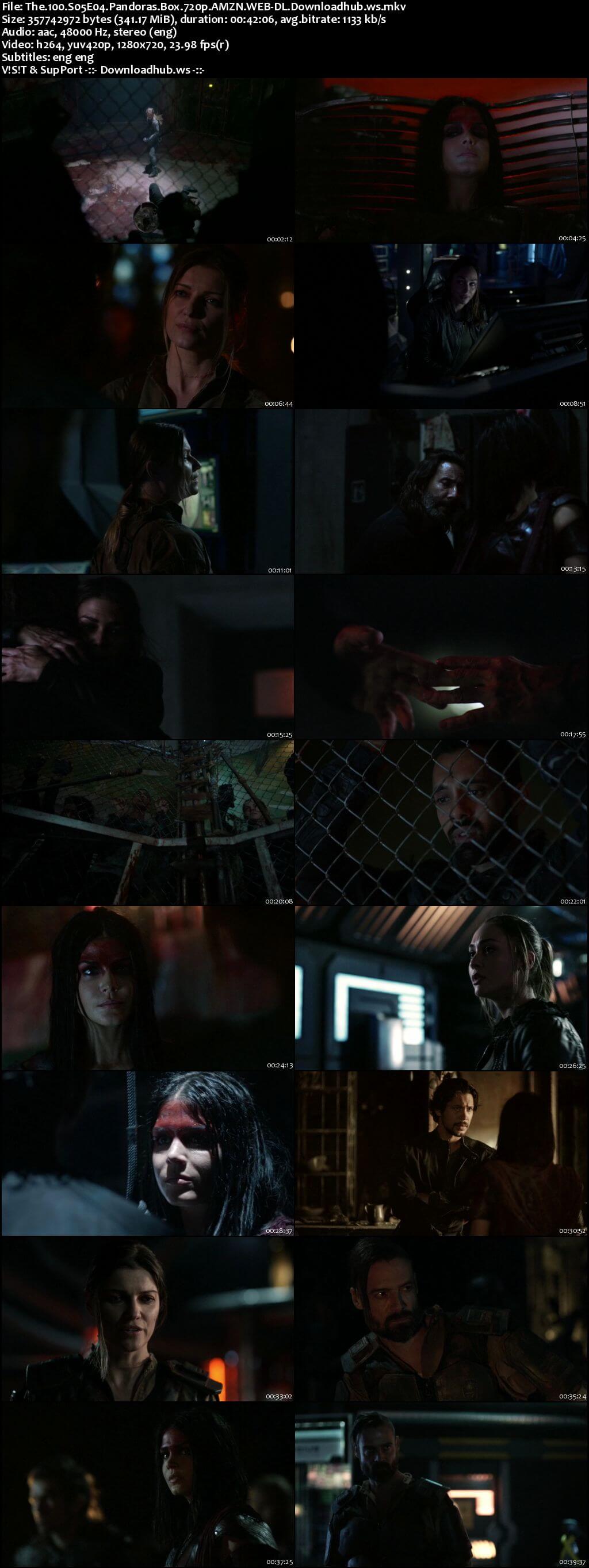The 100 S05E04 340MB WEB-DL 720p x264 ESubs