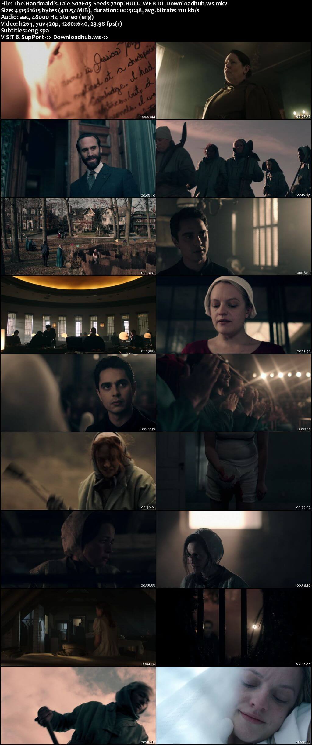 The Handmaids Tale S02E05 400MB HULU WEB-DL 720p x264 ESubs