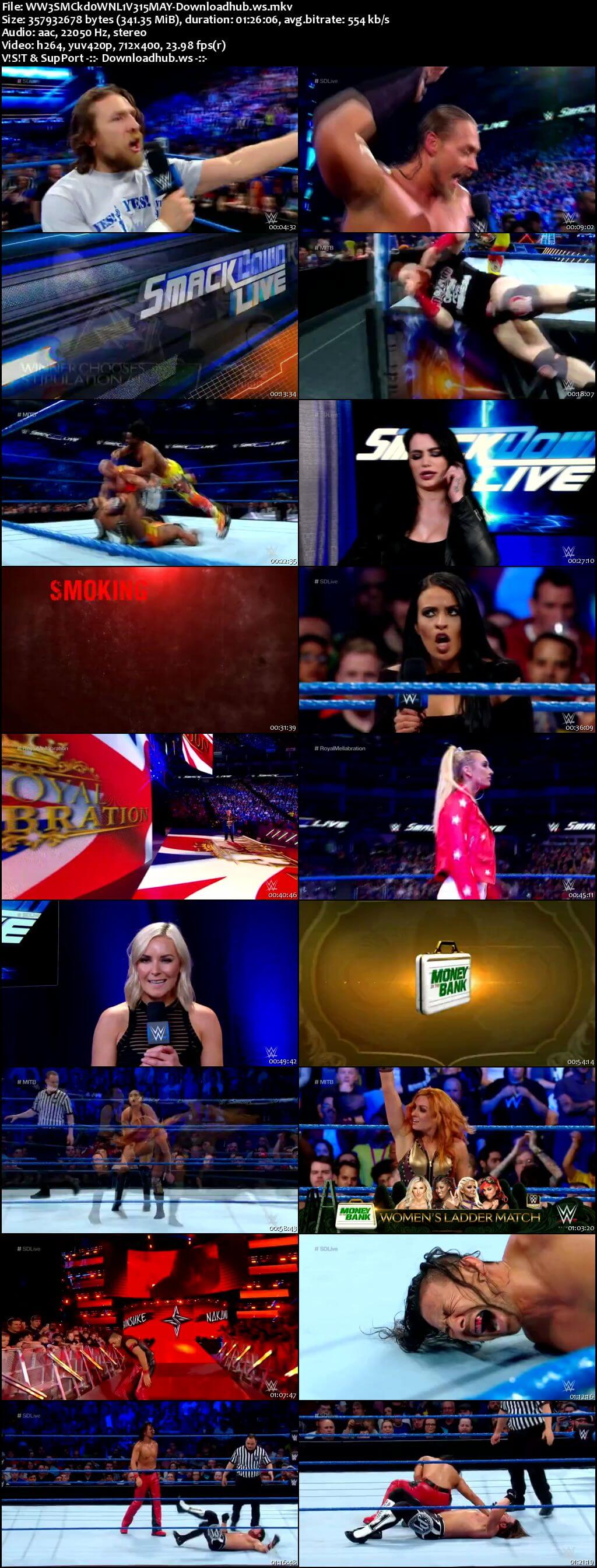 WWE Smackdown Live 15 May 2018 480p HDTV Download