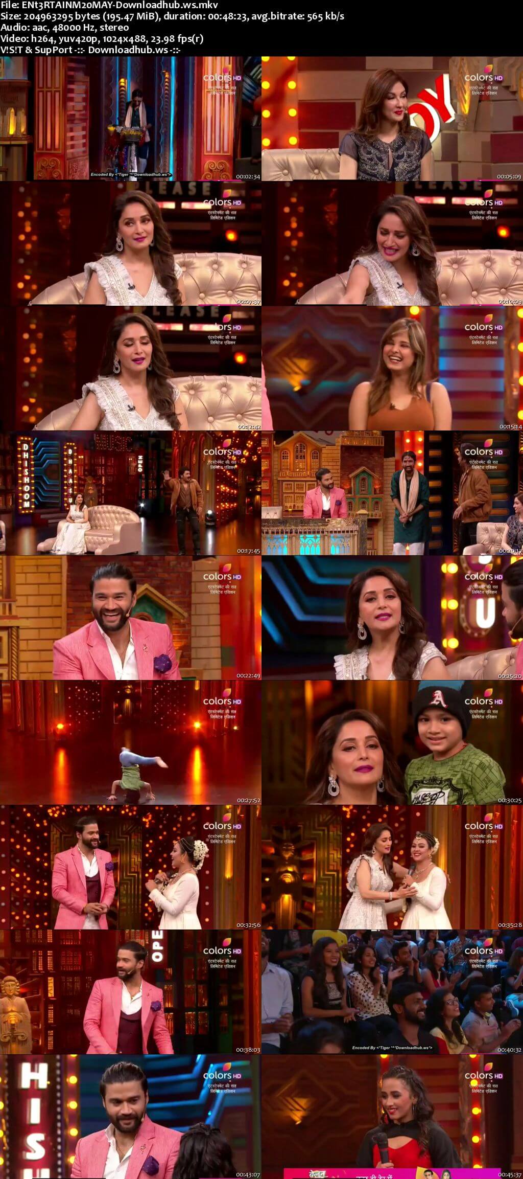 Entertainment Ki Raat 20 May 2018 Episode 36 HDTV 480p