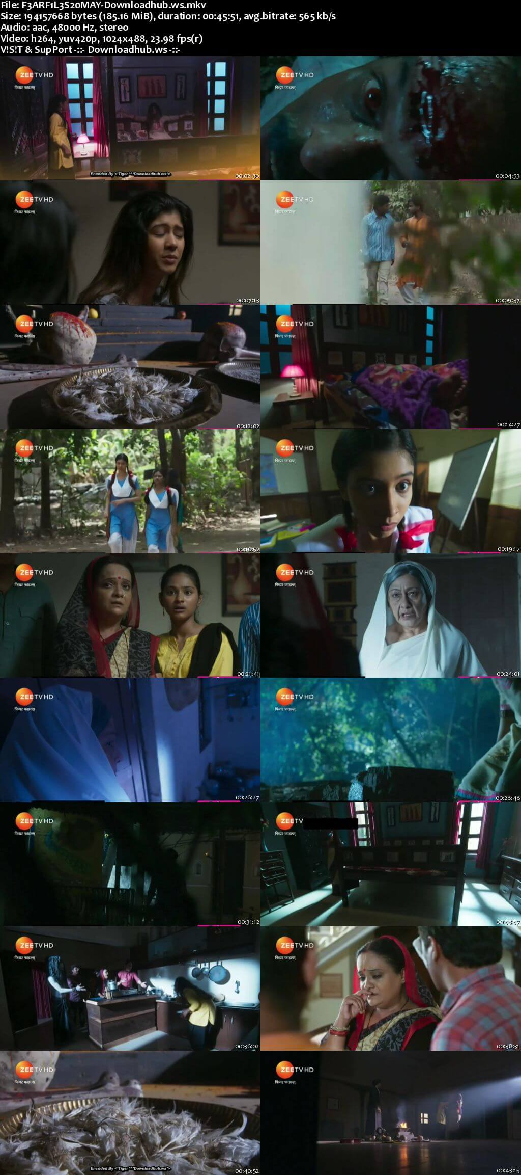Fear Files 20 May 2018 480p HDTV Download