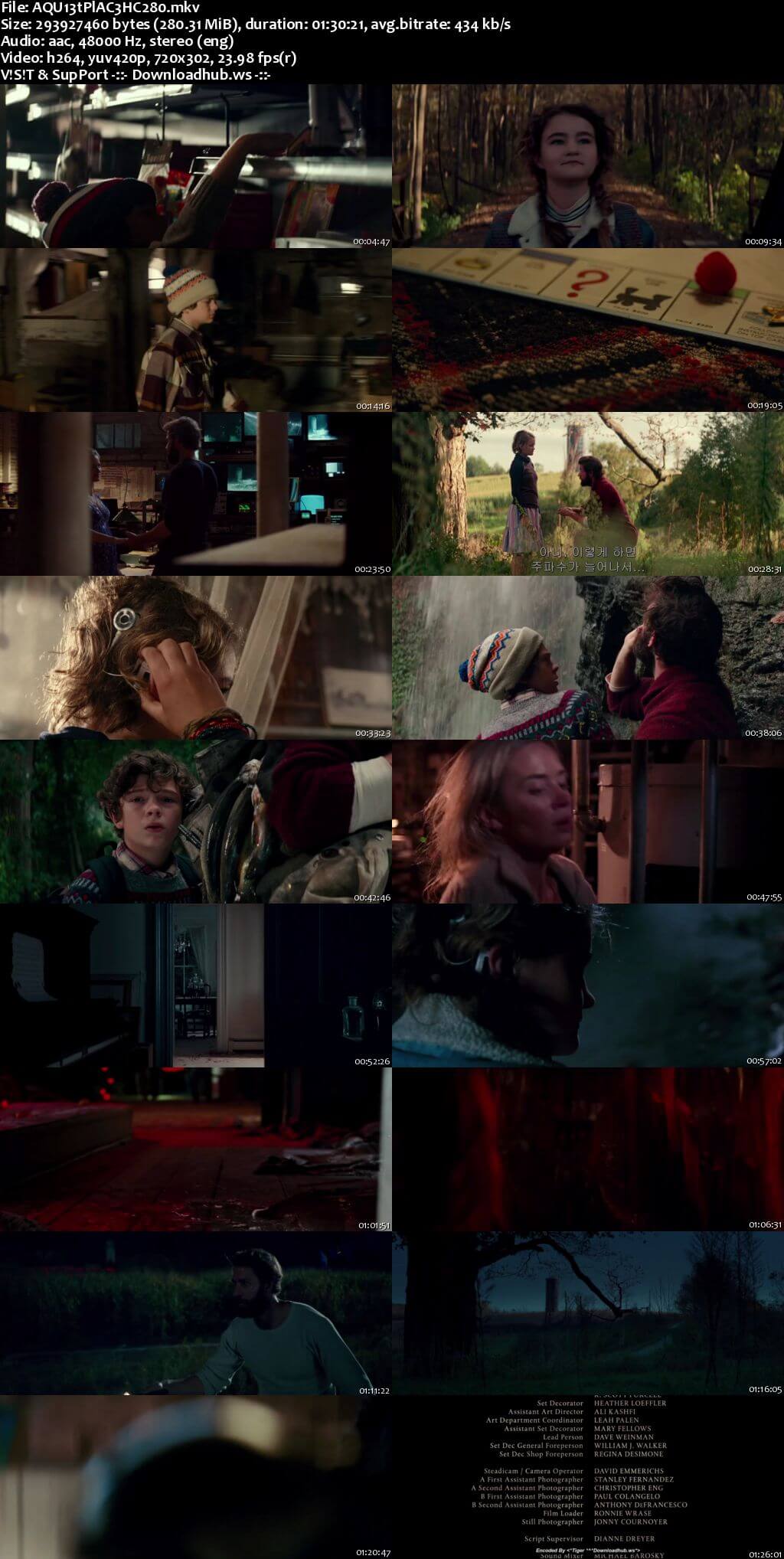 A Quiet Place 2018 English 480p HC HDRip ESubs A Quiet Place 2018 English 480p HC HDRip ESubs