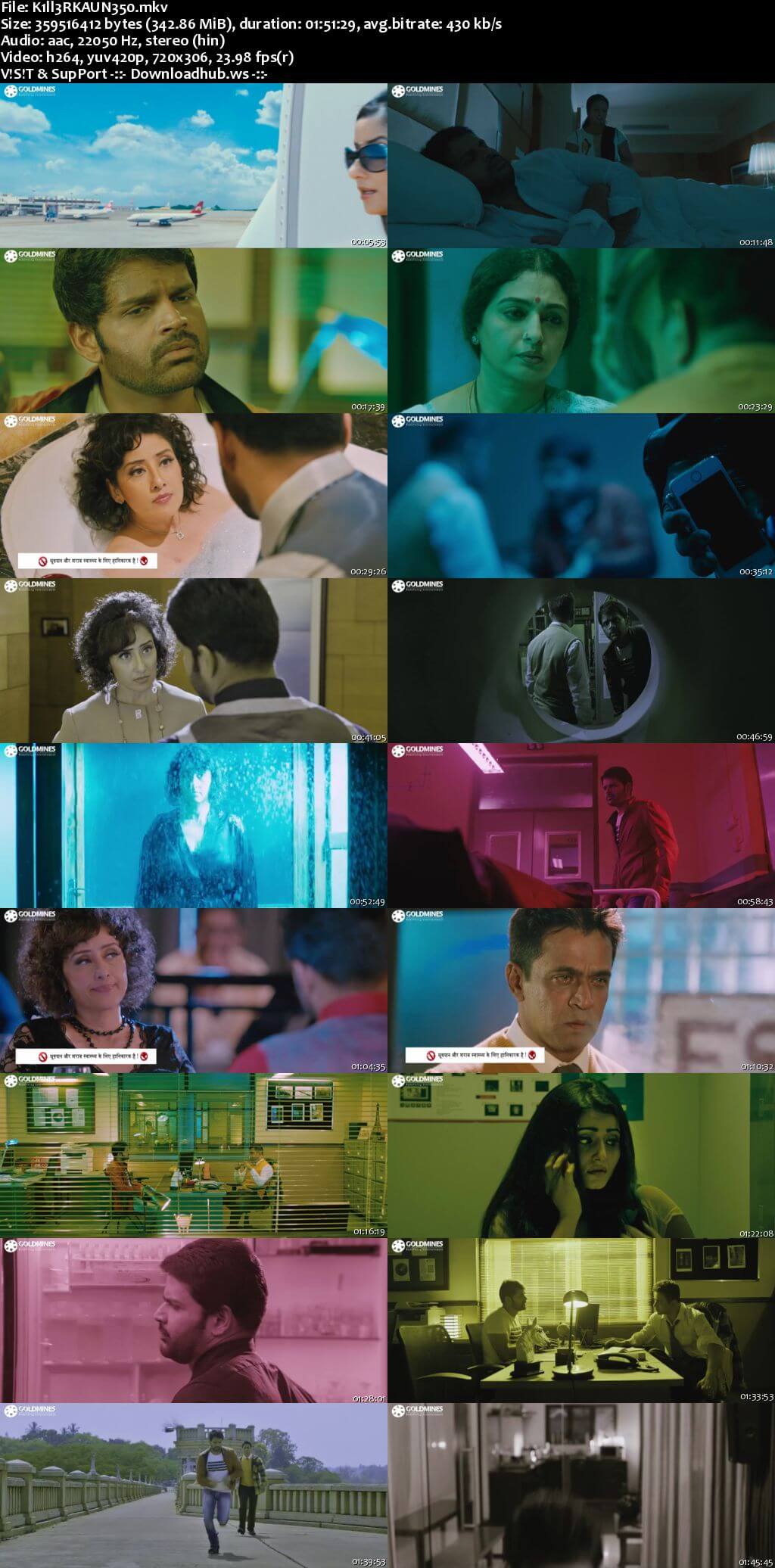 Killer Kaun 2018 Hindi Dubbed 480p HDRip Killer Kaun 2018 Hindi Dubbed 480p HDRip