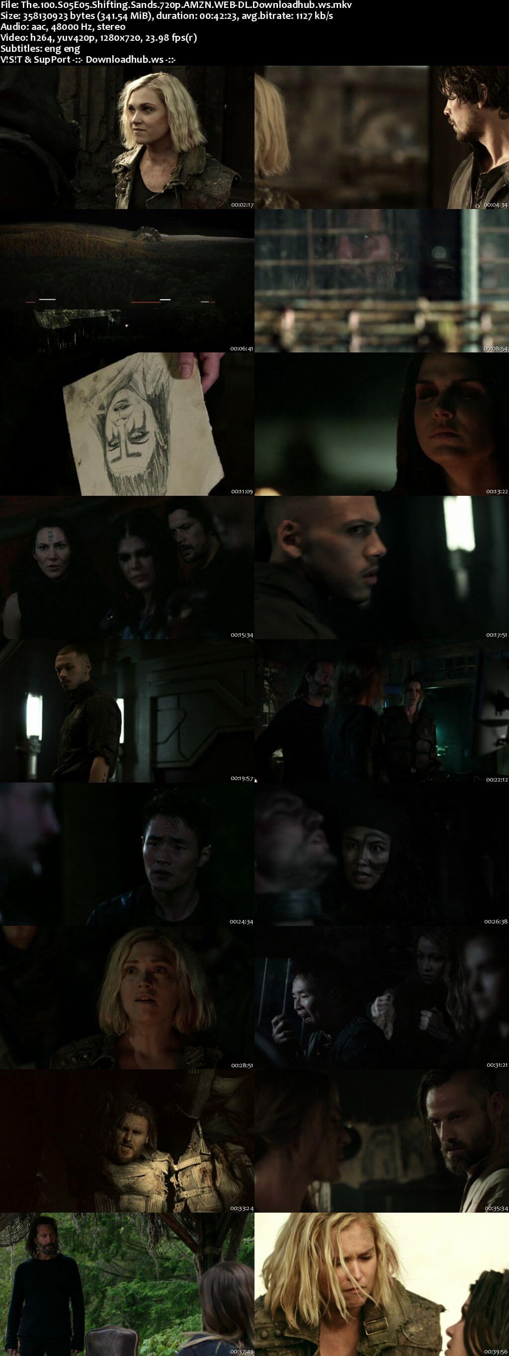 The 100 S05E05 340MB WEB-DL 720p x264 ESubs