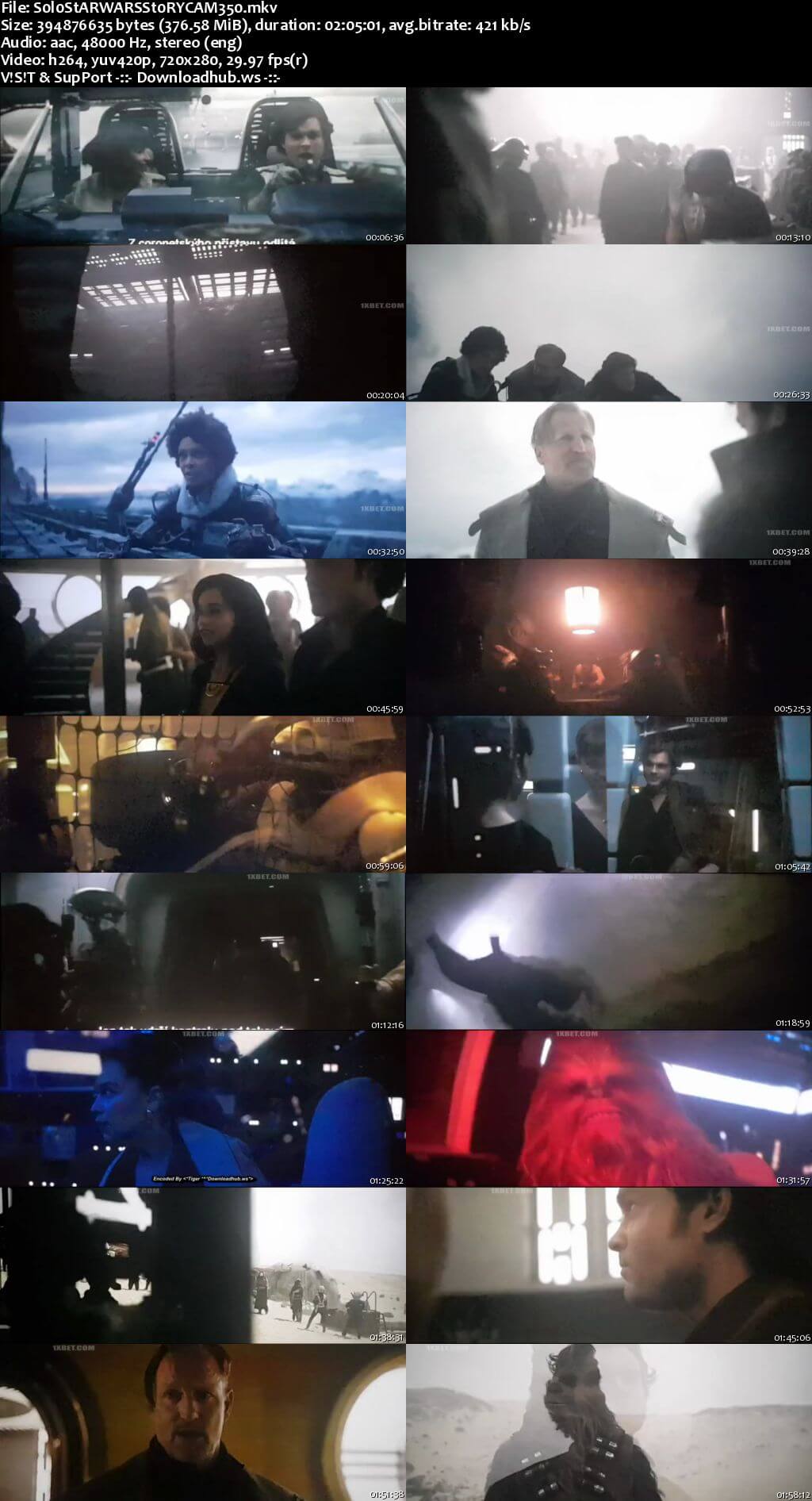 Solo A Star Wars Story 2018 English 480p HDCAM x264