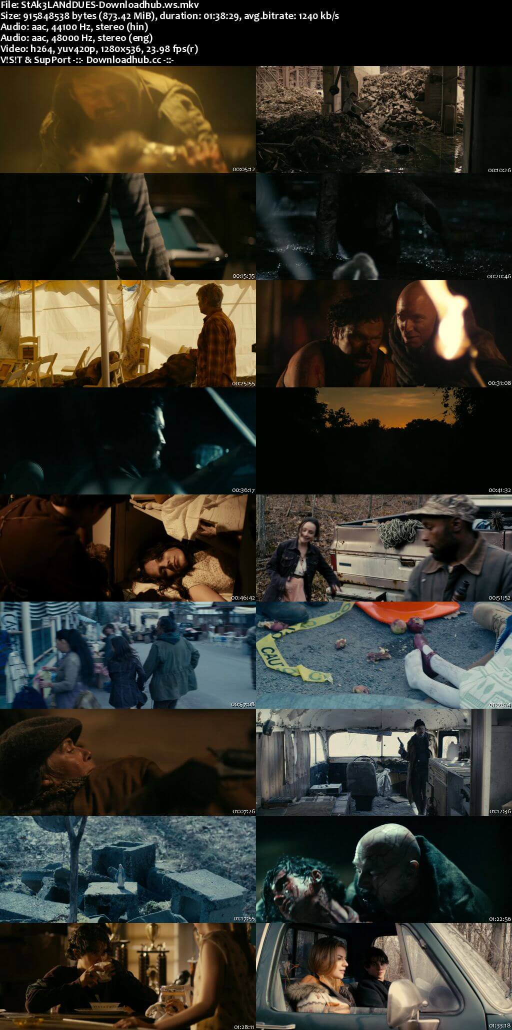 Stake Land 2010 Hindi Dual Audio 720p BluRay Free Download