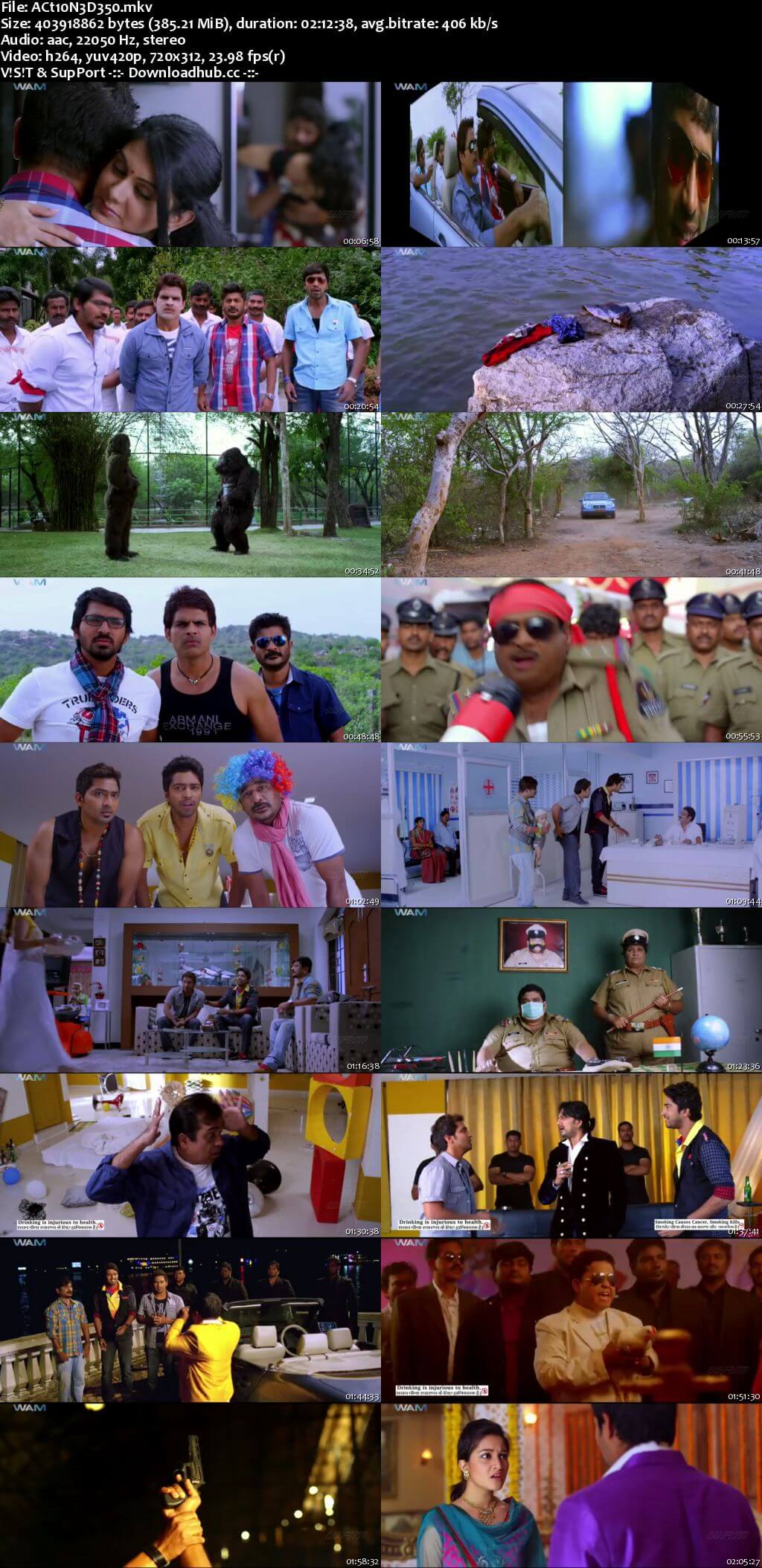 Action 3D 2018 Hindi Dubbed 480p HDRip