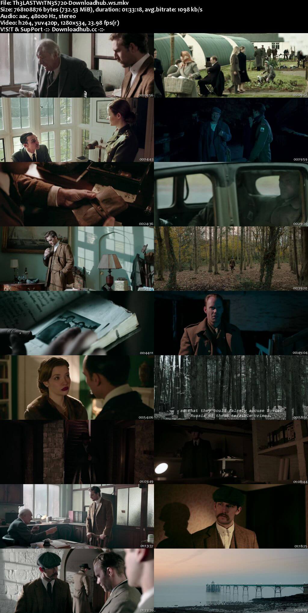 The Last Witness 2018 English 720p Web-DL 700MB ESubs