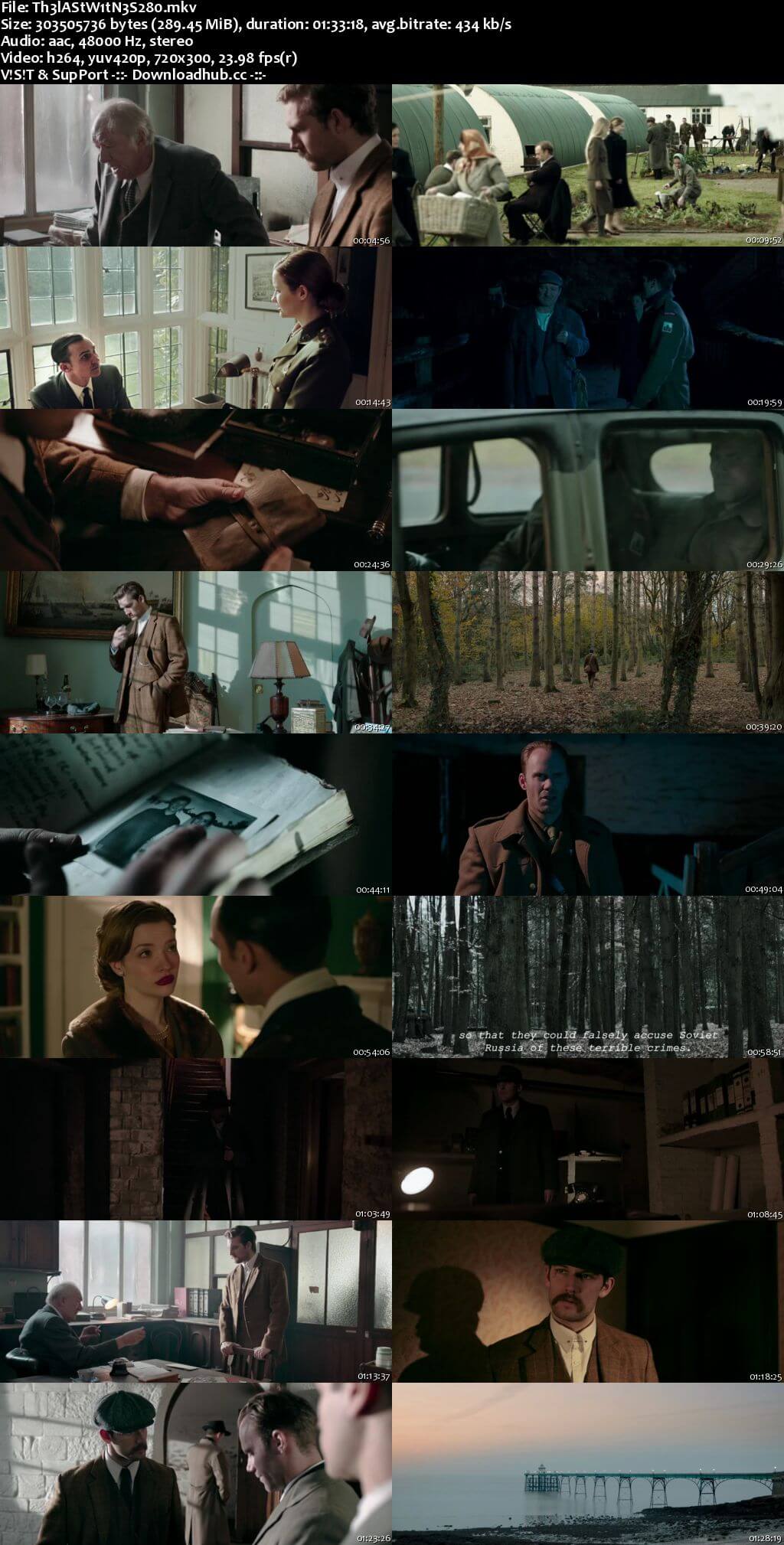 The Last Witness 2018 English 480p Web-DL ESubs The Last Witness 2018 English 480p Web-DL ESubs