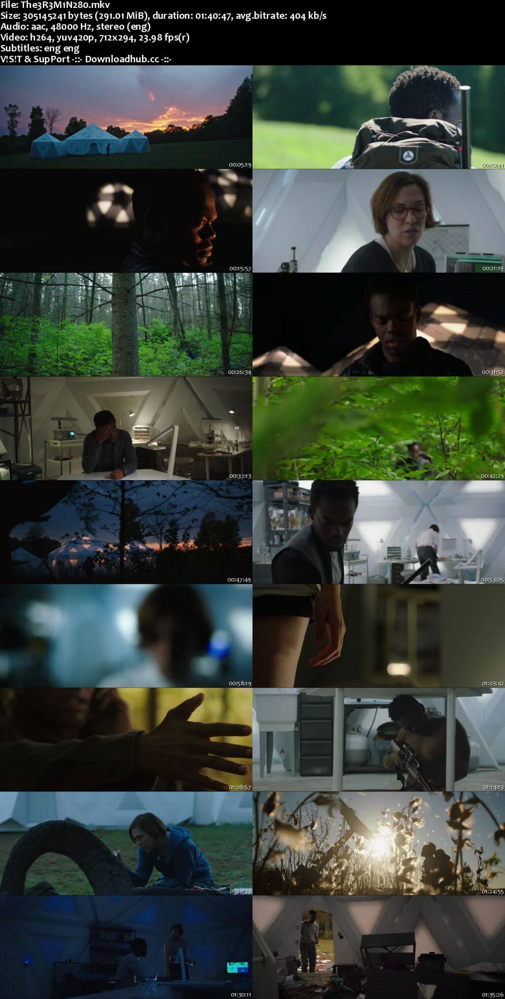 They Remain 2018 English 480p WEBRip ESubs