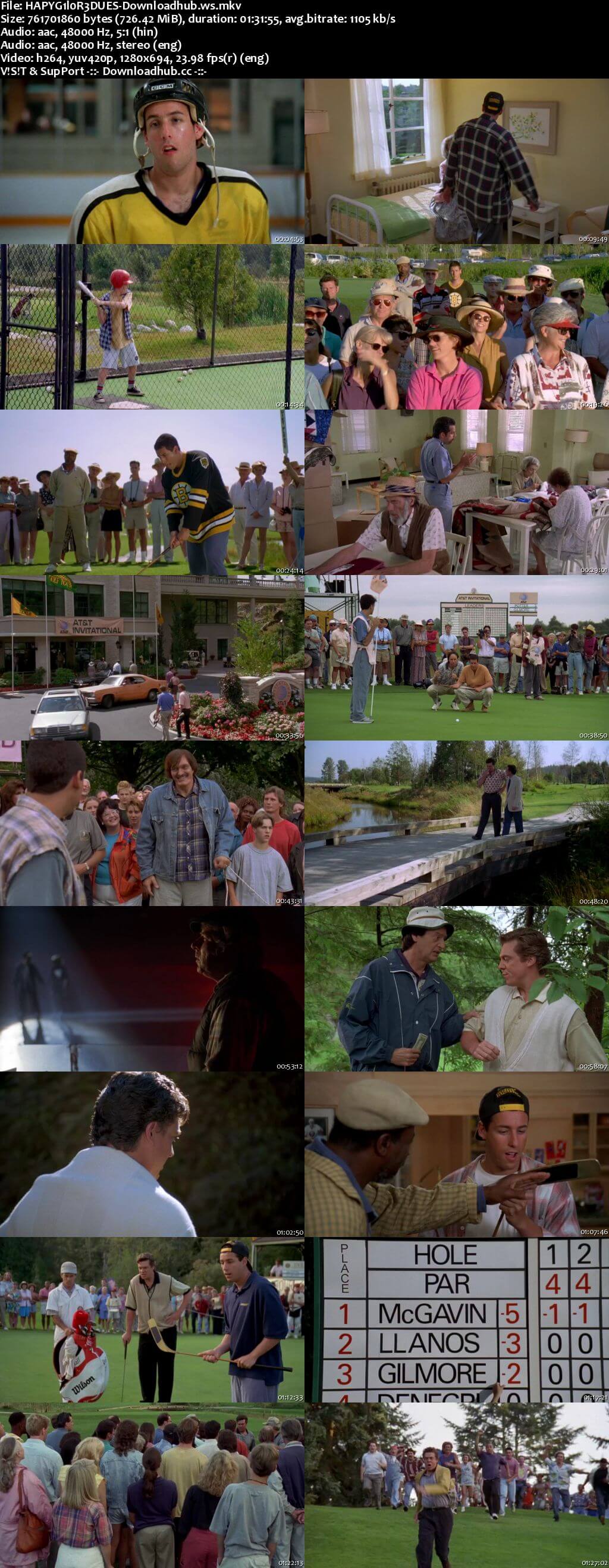 Happy Gilmore 1996 Hindi Dual Audio 720p BluRay Free Download