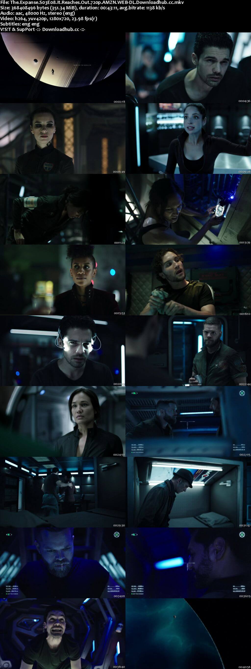 The Expanse S03E08 350MB WEBRip 720p x264 ESubs