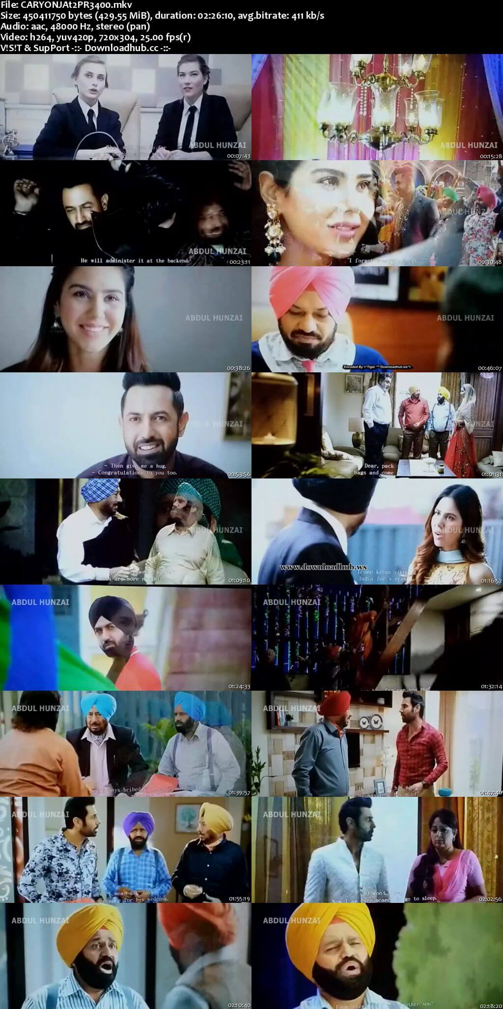 Carry on Jatta 2 2018 Punjabi 480p Pre-DVDRip