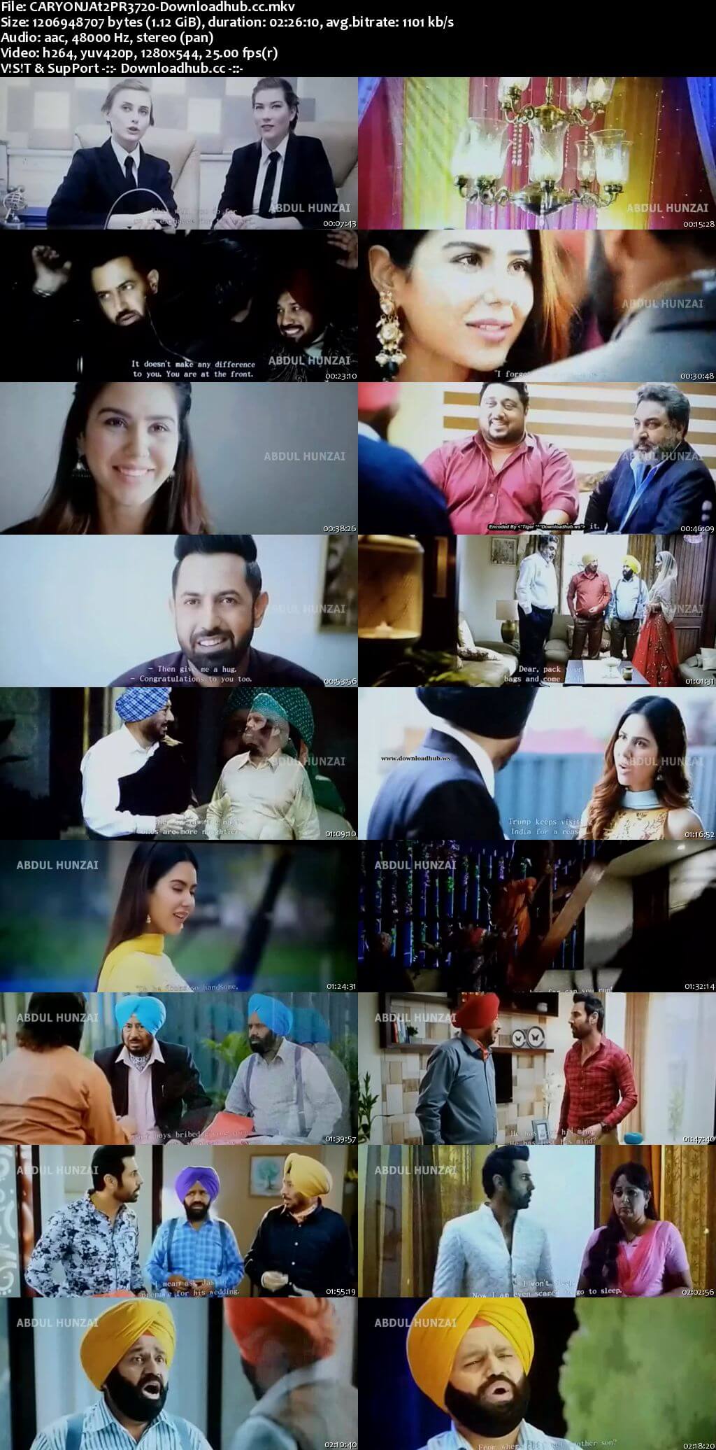 Carry on Jatta 2 2018 Punjabi 720p Pre-DVDRip