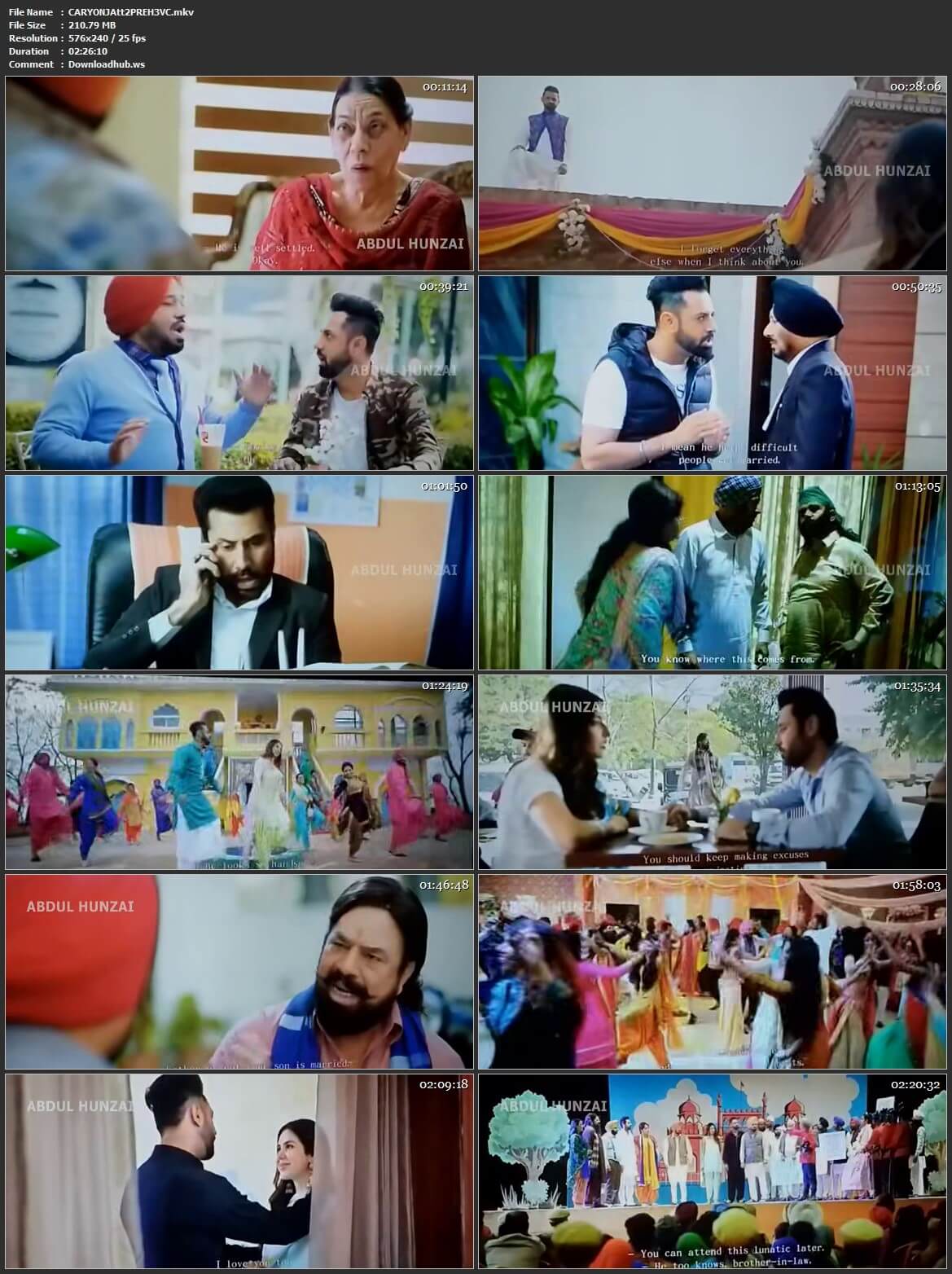 Carry on Jatta 2 2018 Punjabi HEVC Mobile Pre-DVDRip