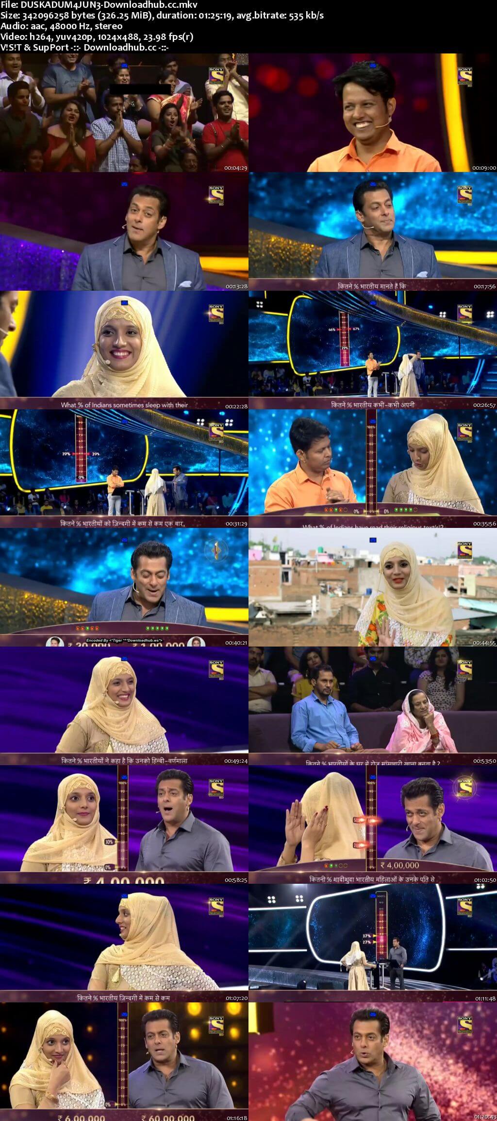 Dus Ka Dum 04 June 2018 Episode 01 HDTV 480p