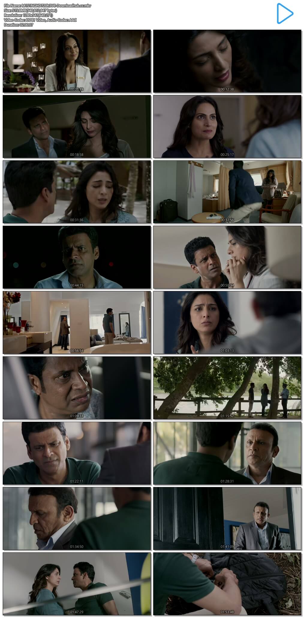 Missing 2018 Hindi 720p HEVC HDRip ESubs