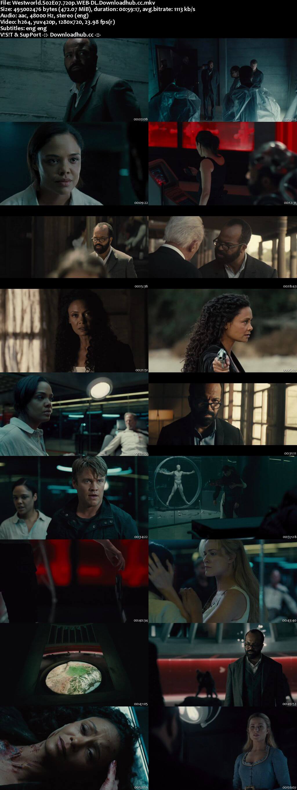 Westworld S02E07 450MB WEB-DL 720p x264 ESubs