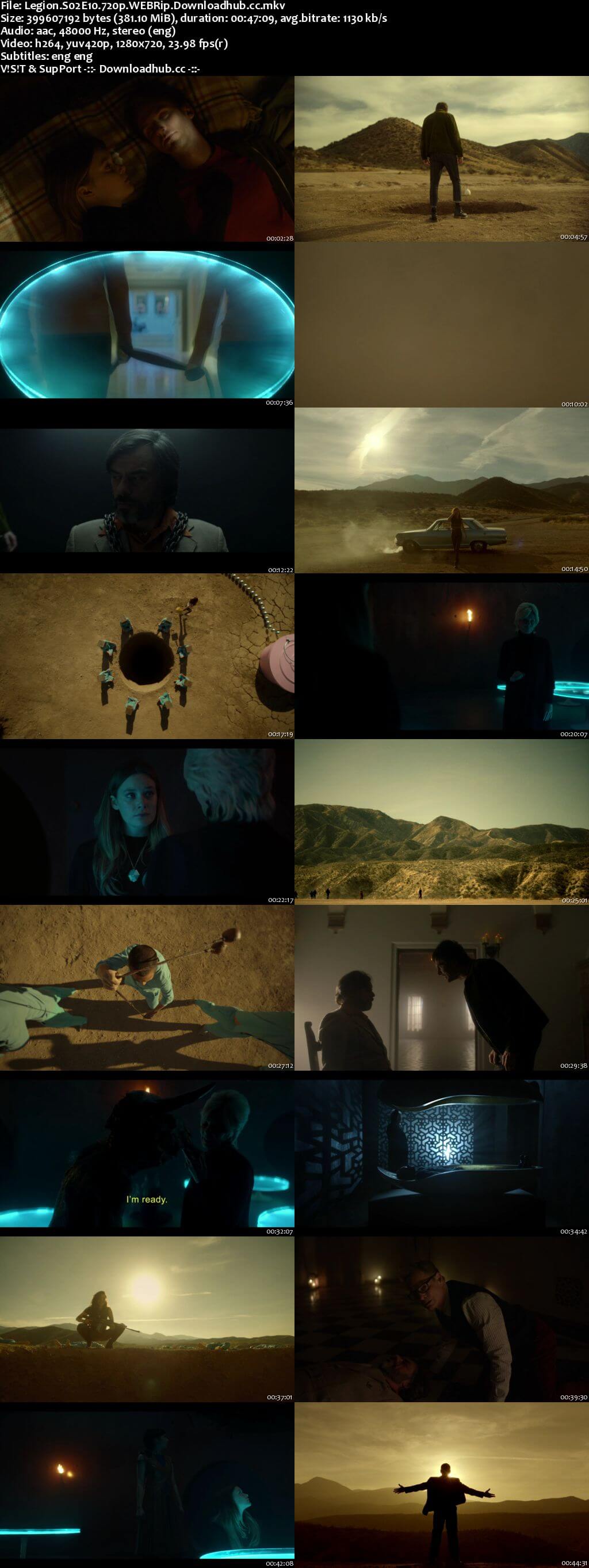 Legion S02E10 380MB WEBRip 720p x264
