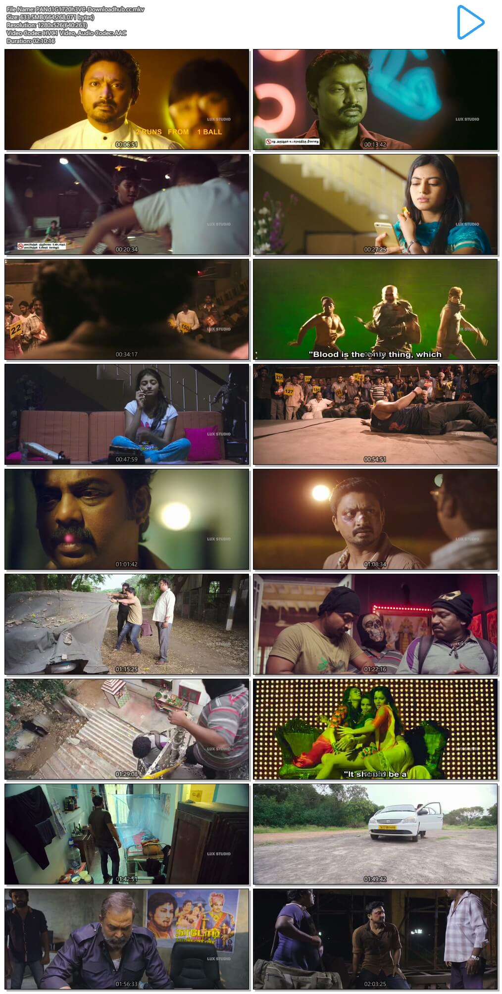 Pandigai 2017 UNCUT Hindi Dual Audio 720p HEVC HDRip Free Download