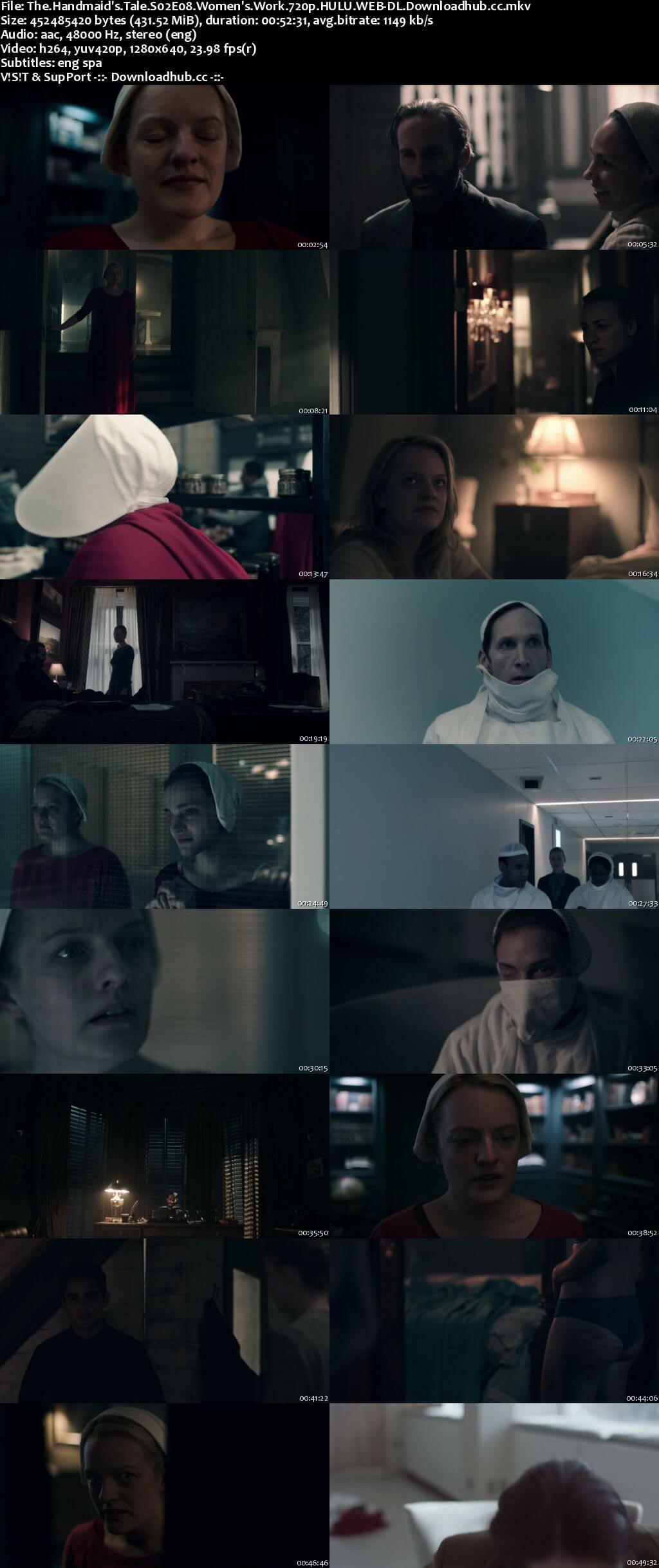 The Handmaids Tale S02E08 400MB HULU WEB-DL 720p x264 ESubs