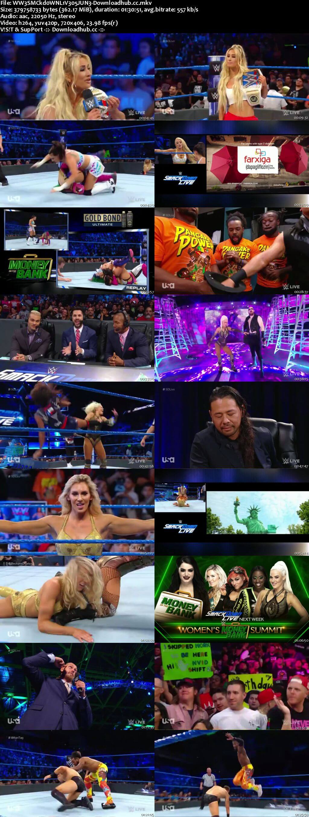 WWE Smackdown Live 05 June 2018 480p HDTV Download