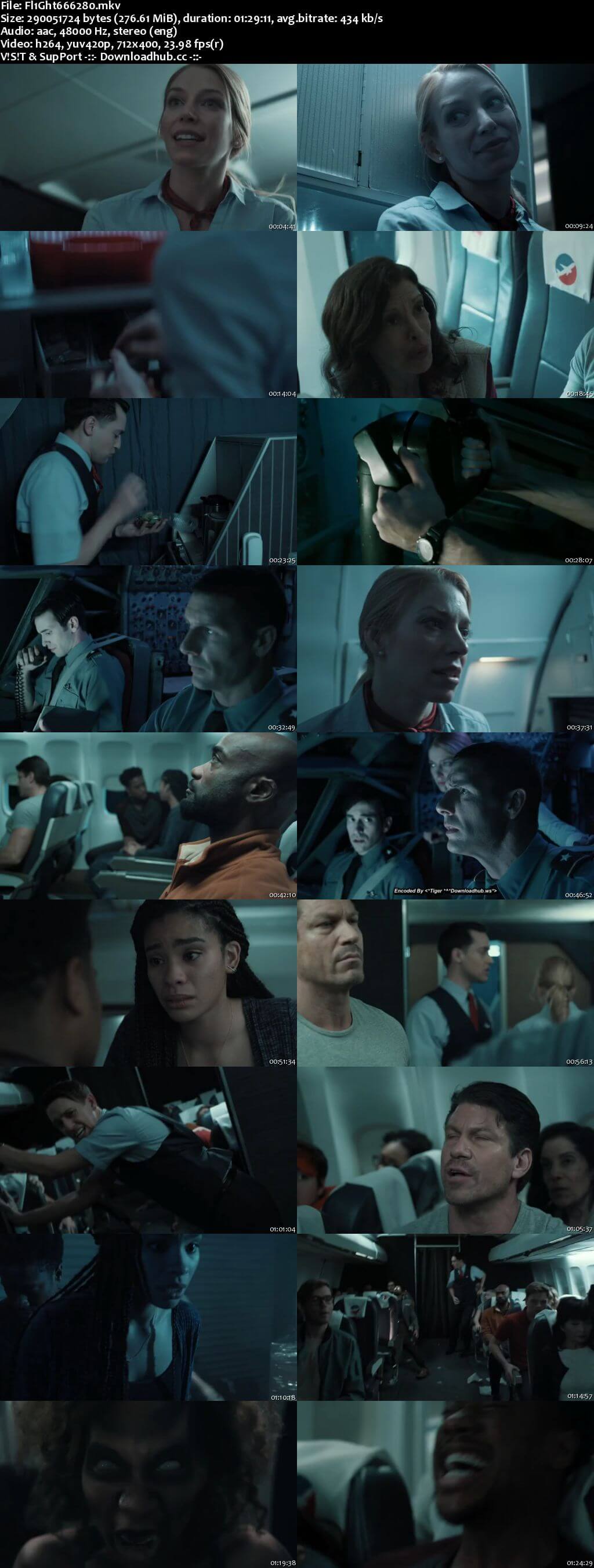 Flight 666 2018 English 480p Web-DL ESubs