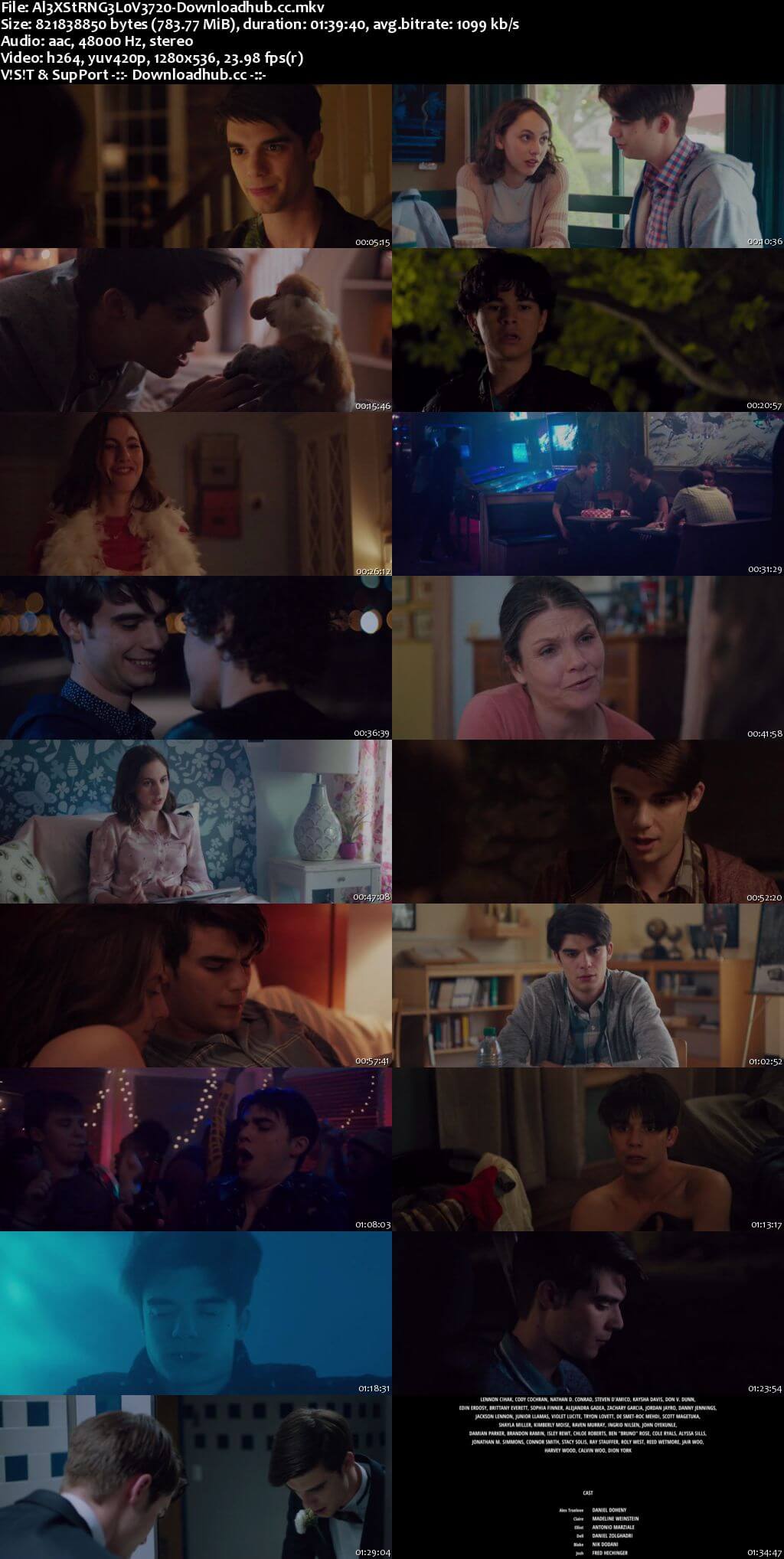 Alex Strangelove 2018 English 720p WEBRip 750MB MSubs